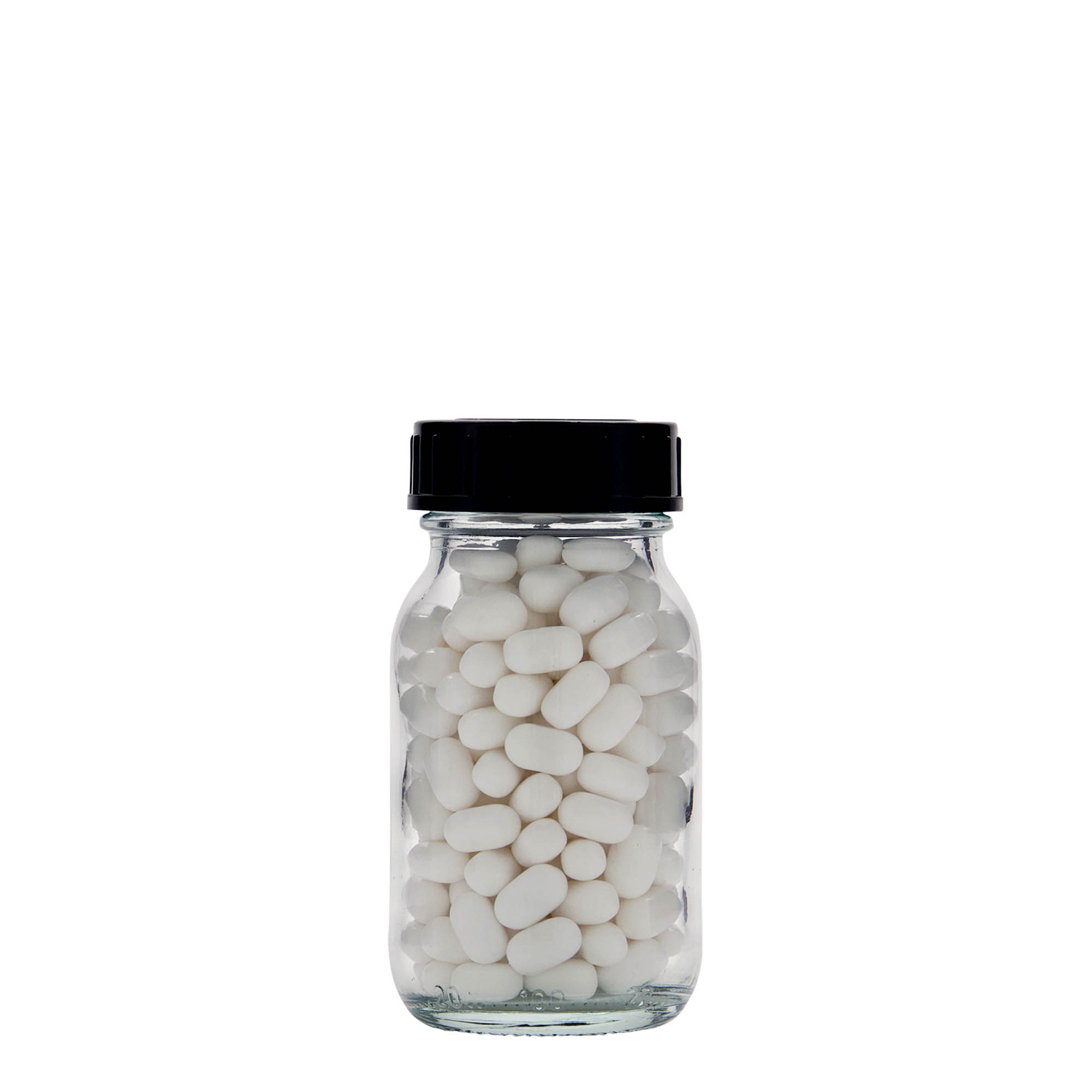 100 ml barattolo a collo largo, bocca: DIN 40