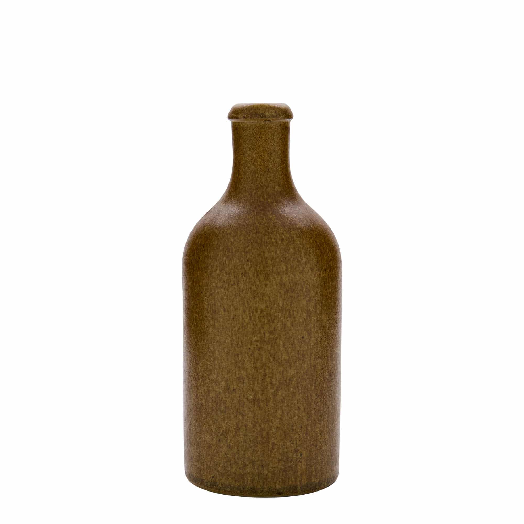 500 ml Bottiglia in ceramica, ceramica grès, marrone-cristallo, imboccatura: fascetta 500 ml Bottiglia in ceramica, ceramica grès, marrone-cristallo, imboccatura: fascetta
