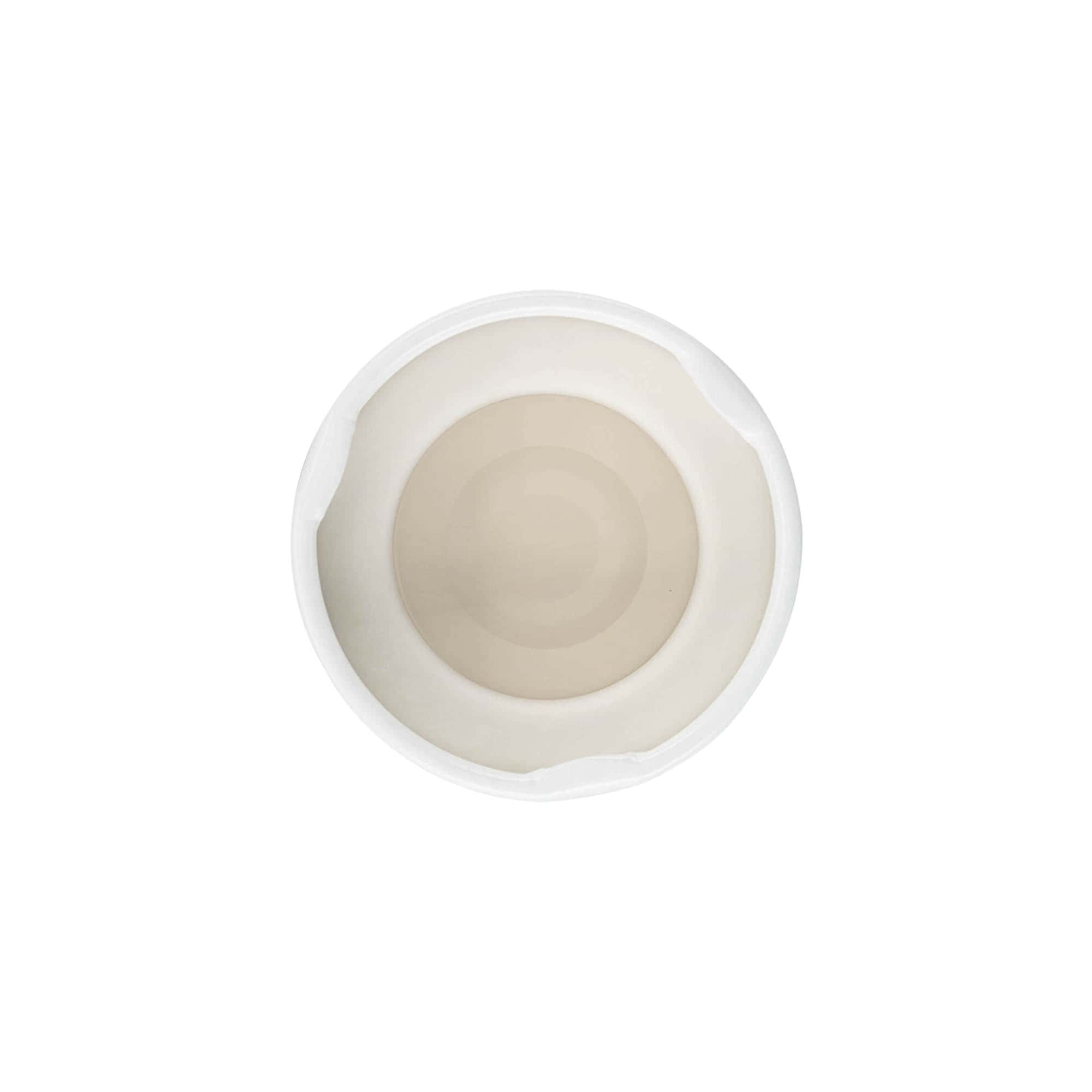 Tappo Twist-Off, lamina bianca, bianco, per bocca: TO 38