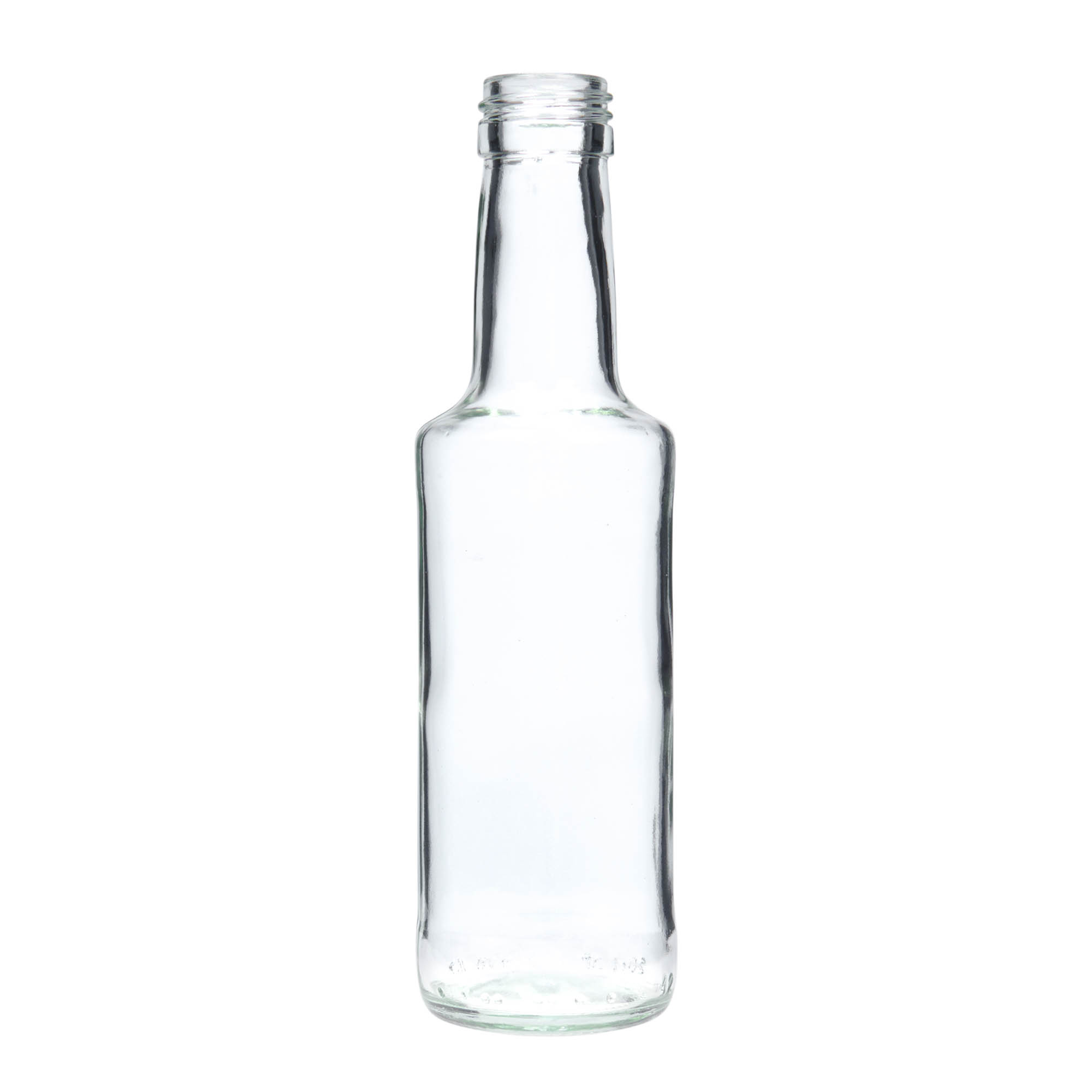 Bottiglia di vetro da 200 ml 'Bernie', bocca: PP 28 Bottiglia di vetro da 200 ml 'Bernie', bocca: PP 28