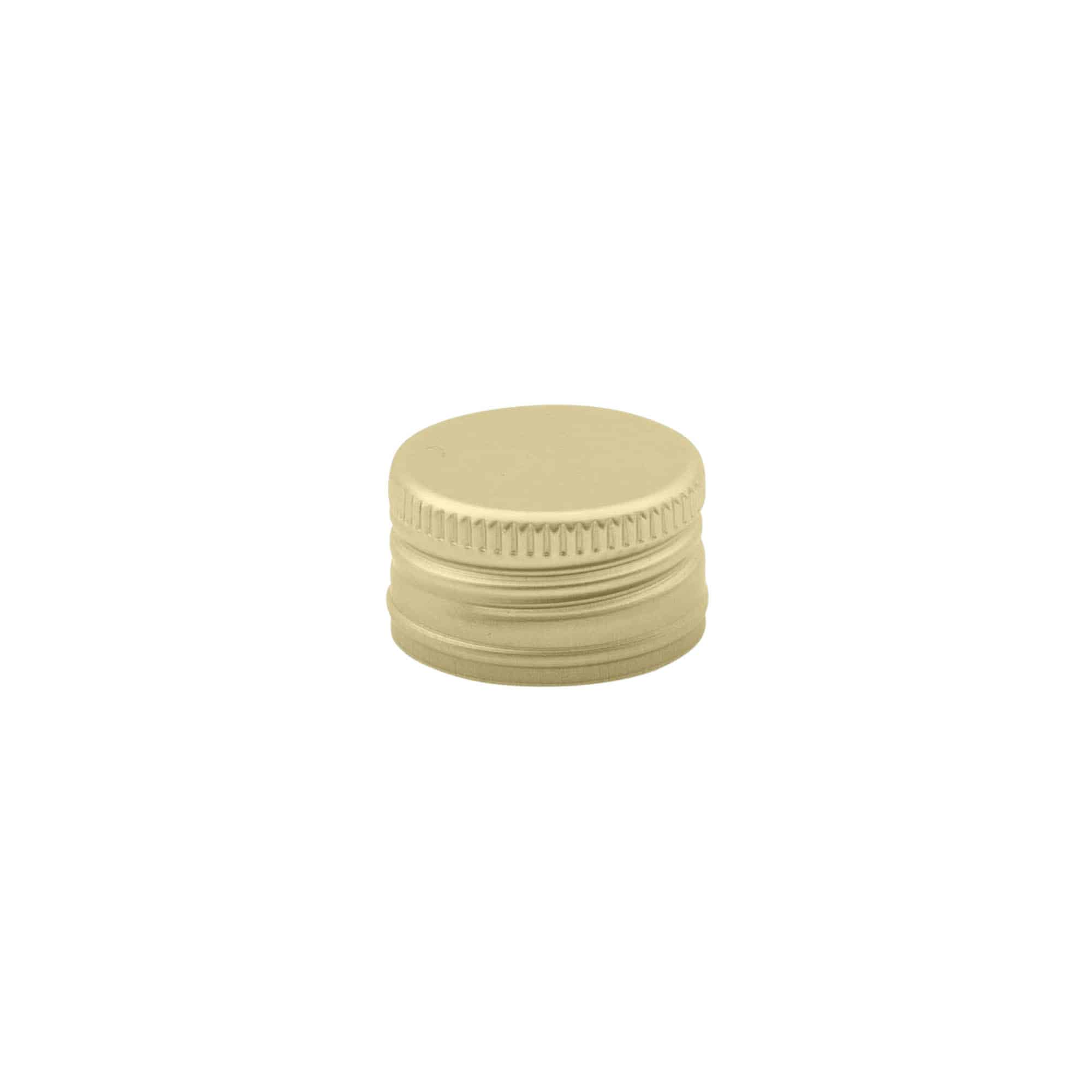 Tappo a vite, metallo, oro, per bocca: PP 24