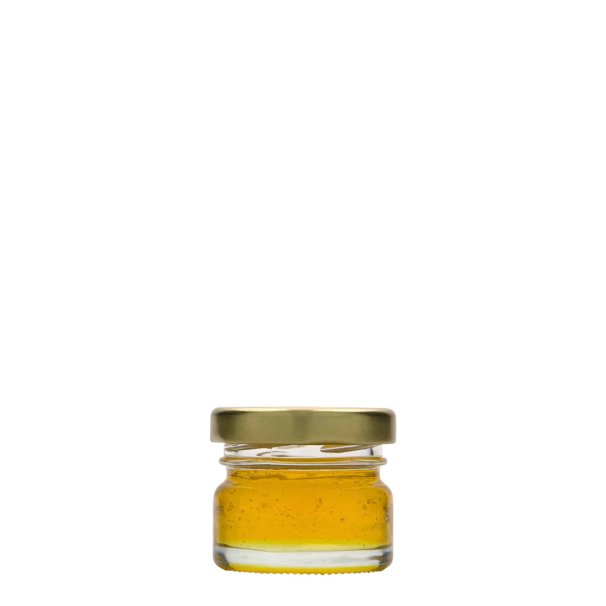 30 ml bottiglia rotonda piatta, bocca: Twist-Off (TO 43)