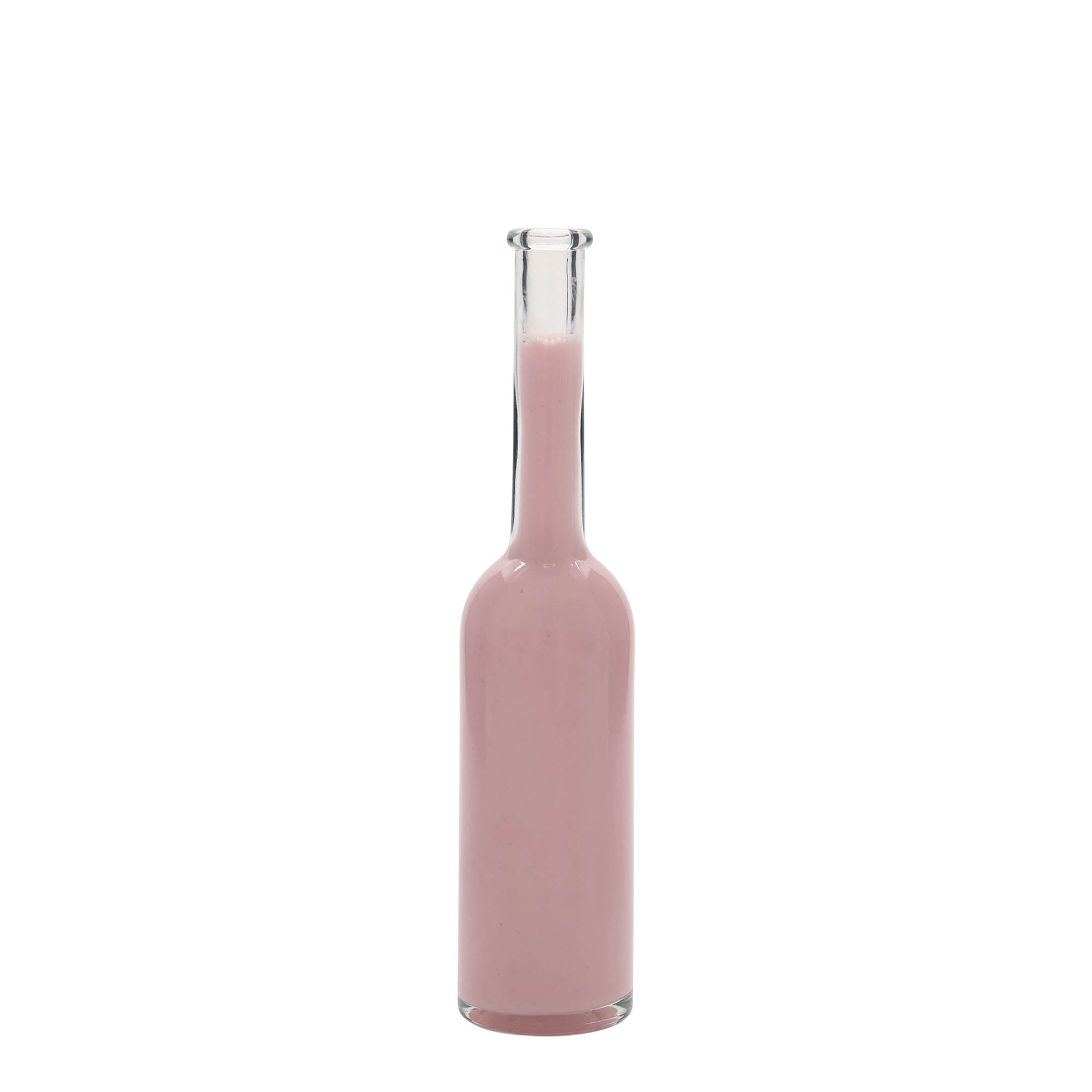 Bottiglia di vetro da 100 ml 'Opera', bocca: sughero Bottiglia di vetro da 100 ml 'Opera', bocca: sughero