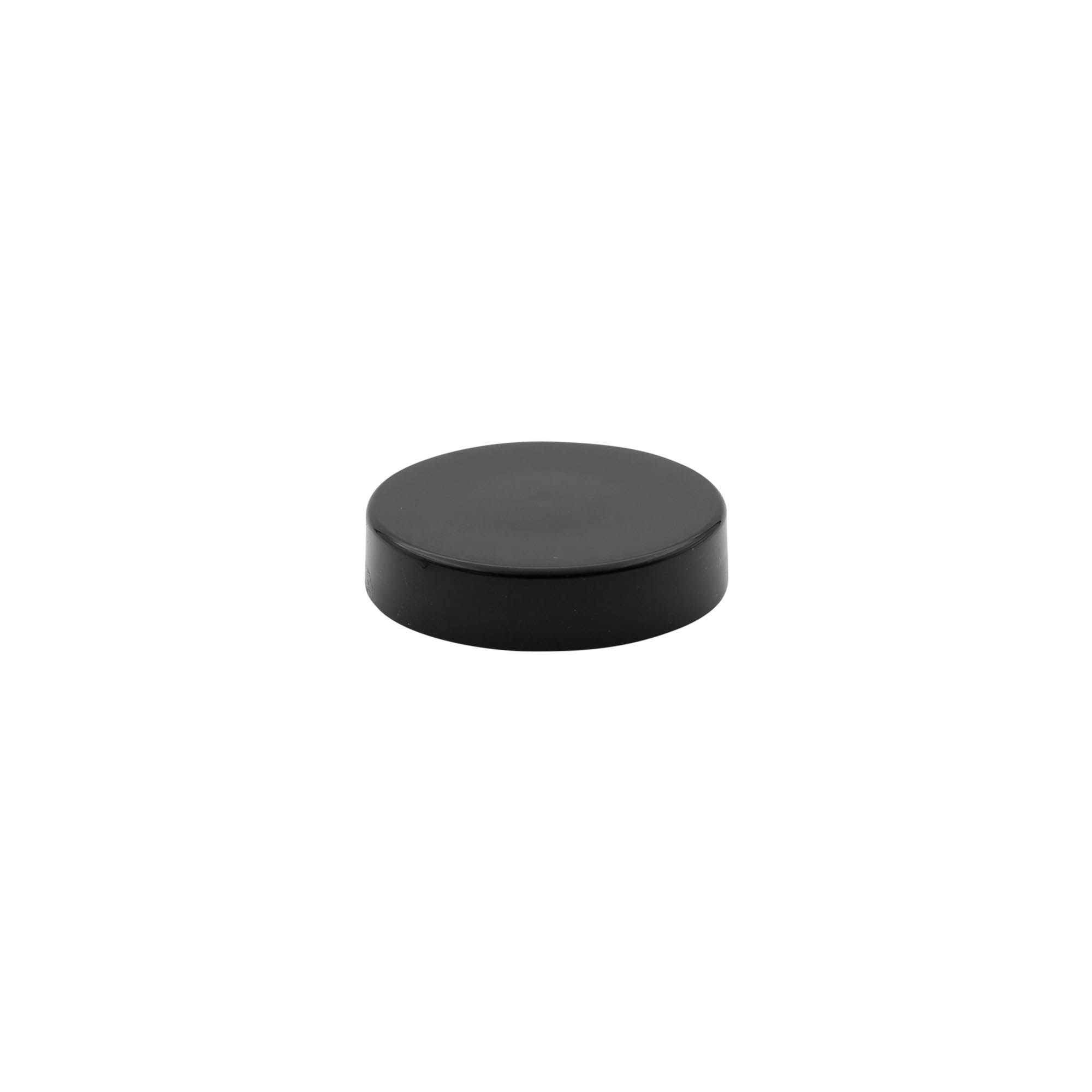 Tappo a vite, plastica PP, nero, per bocca: 48/400 Tappo a vite, plastica PP, nero, per bocca: 48/400