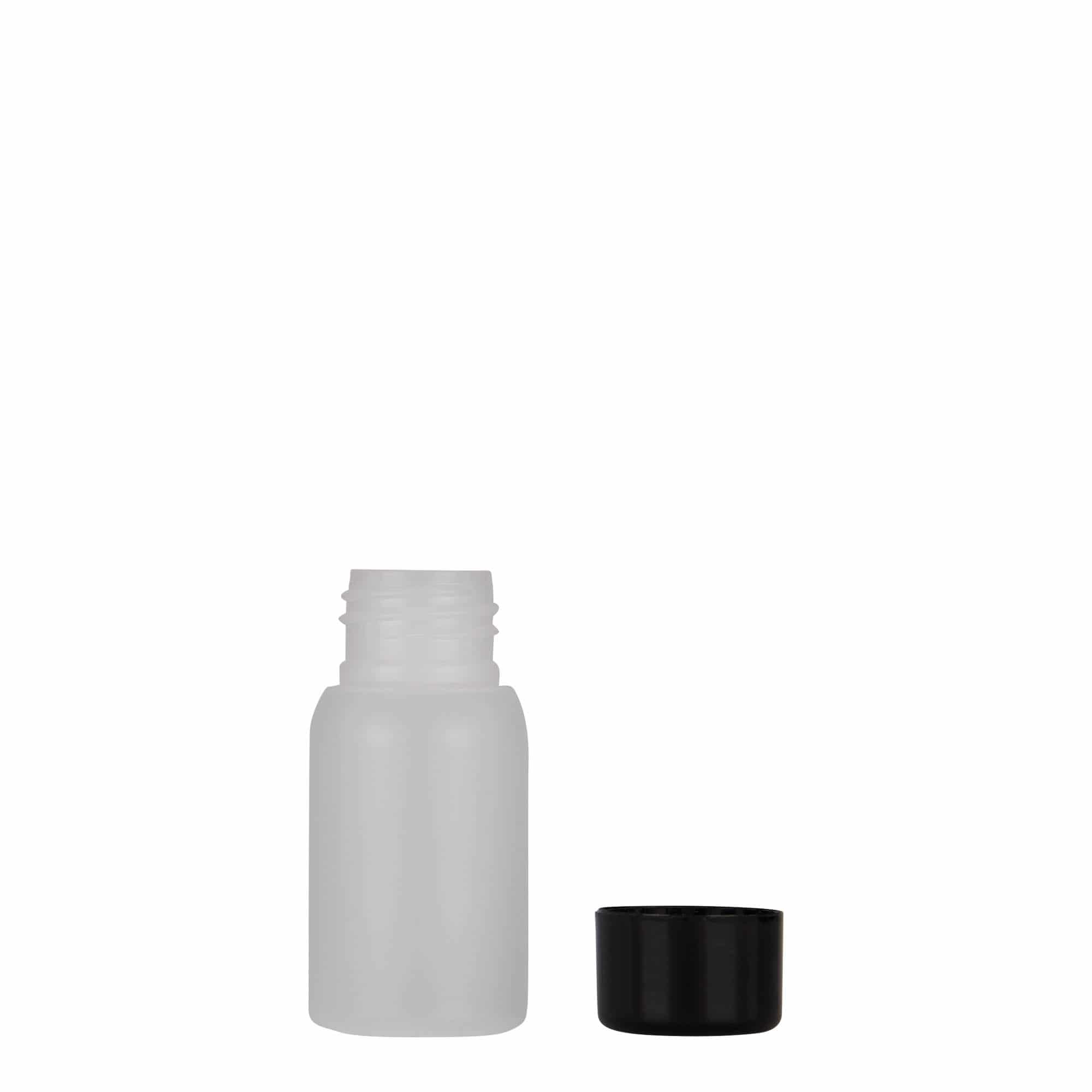 30 ml Flacone in plastica 'Tuffy', HDPE, naturale, imboccatura: GPI 24/410