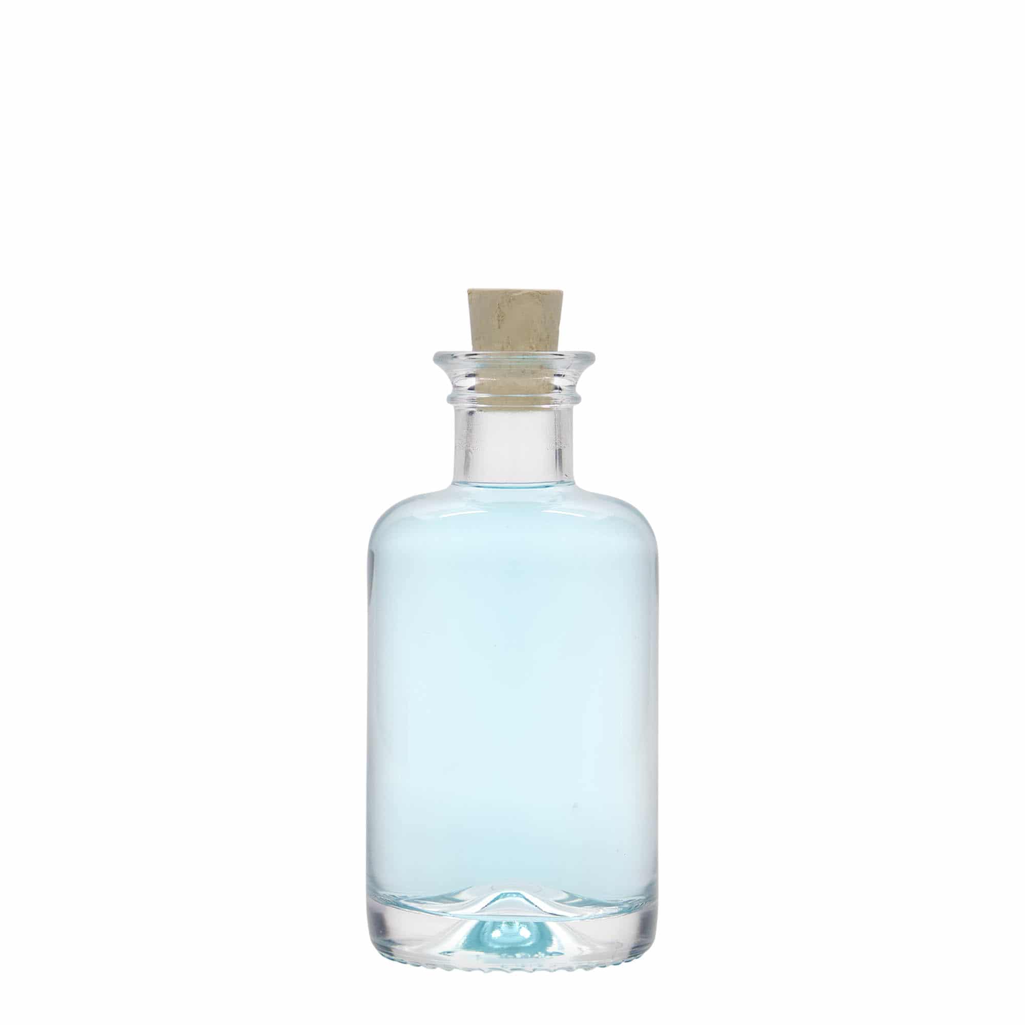 100 ml Bottiglia da farmacia, vetro, imboccatura: fascetta