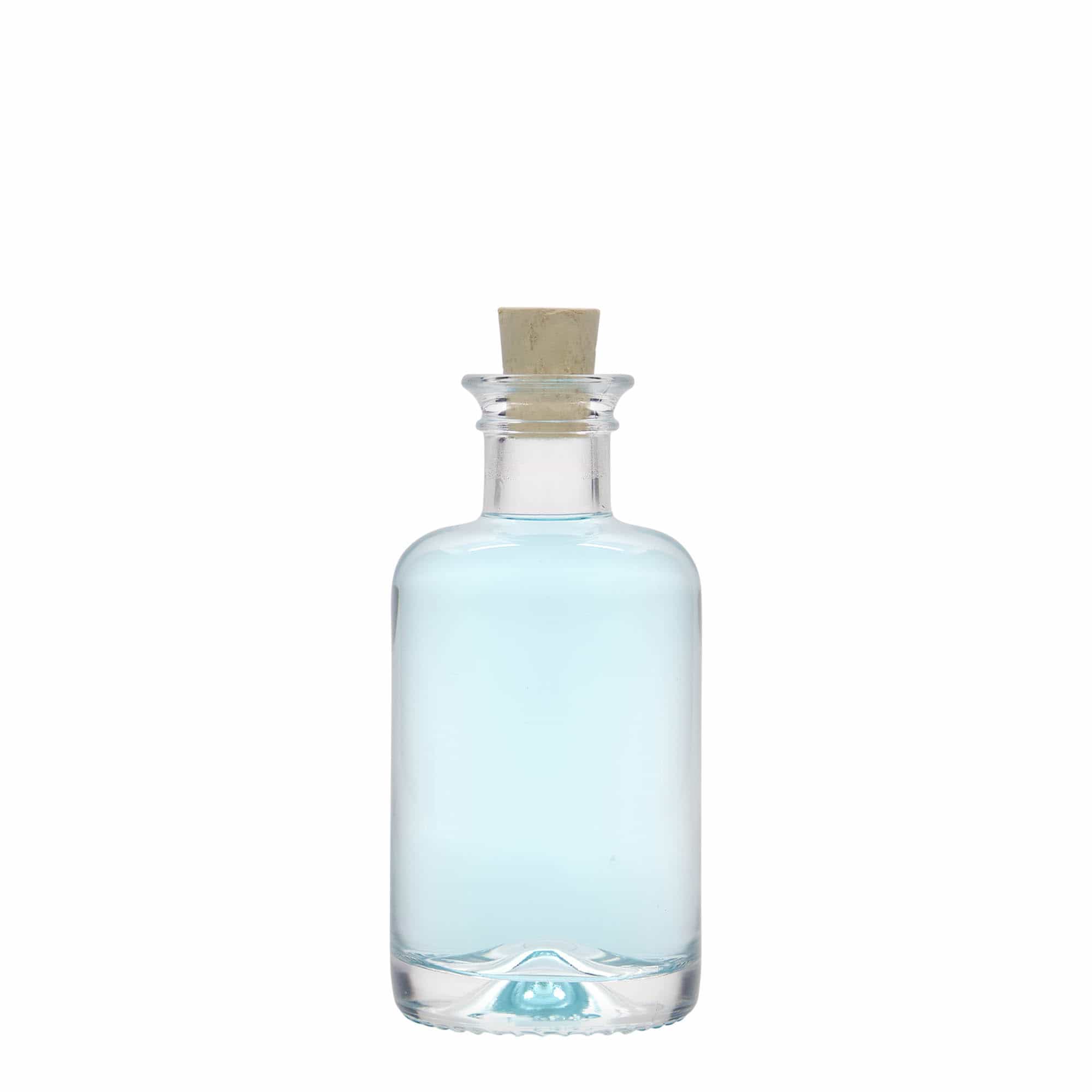 Bottiglia di vetro da 100 ml, bocca: tappo di sughero