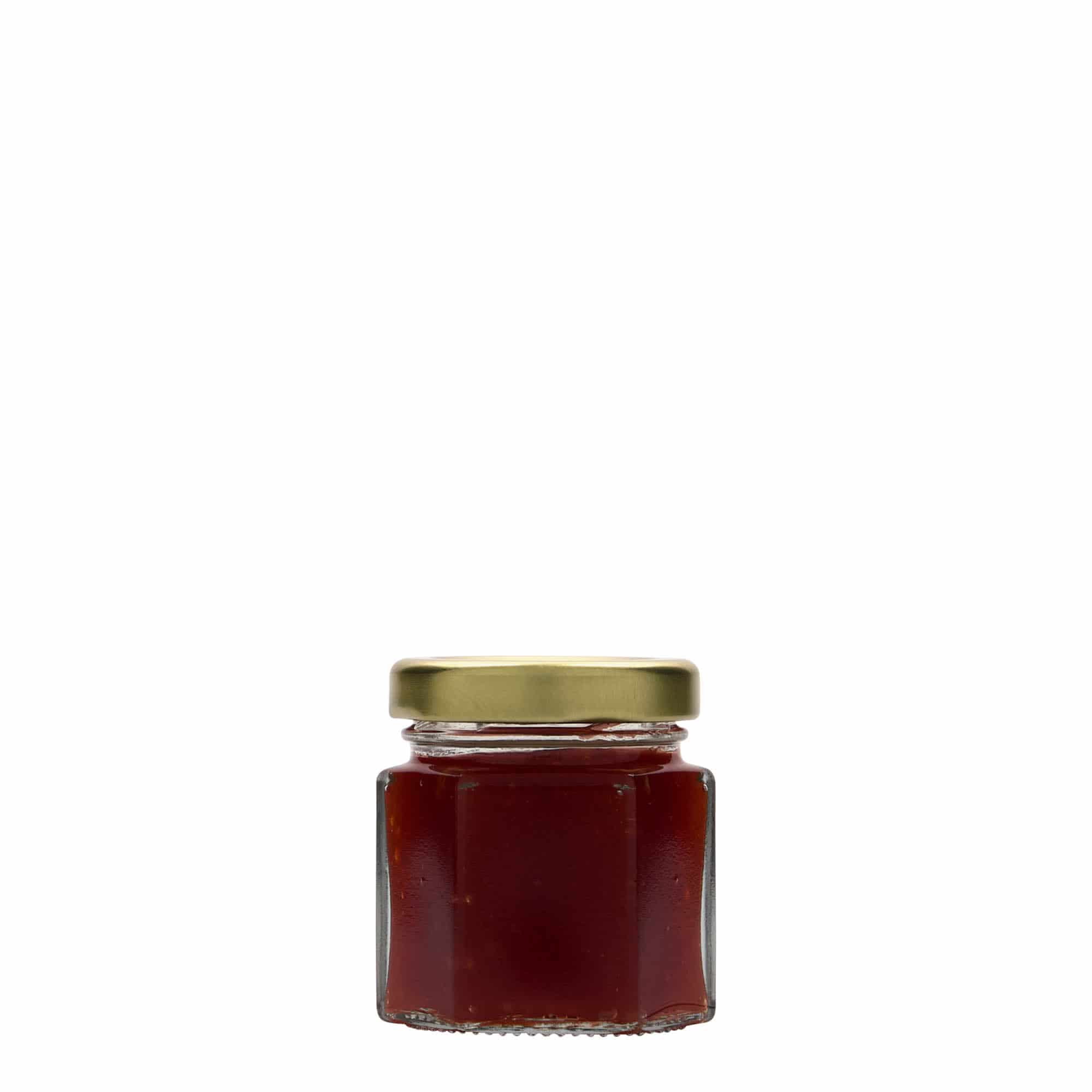 47 ml barattolo esagonale, bocca: Twist-Off (TO 43)