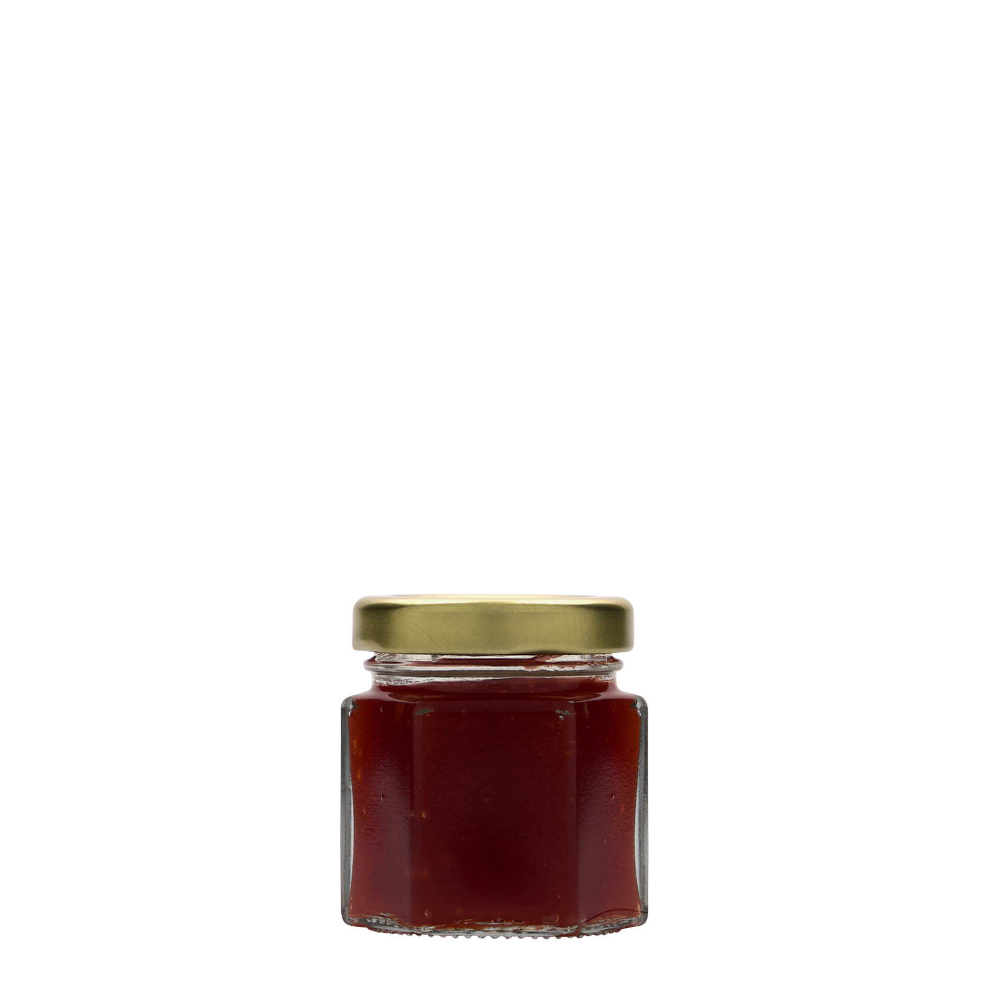47 ml barattolo esagonale, bocca: Twist-Off (TO 43) 47 ml barattolo esagonale, bocca: Twist-Off (TO 43)