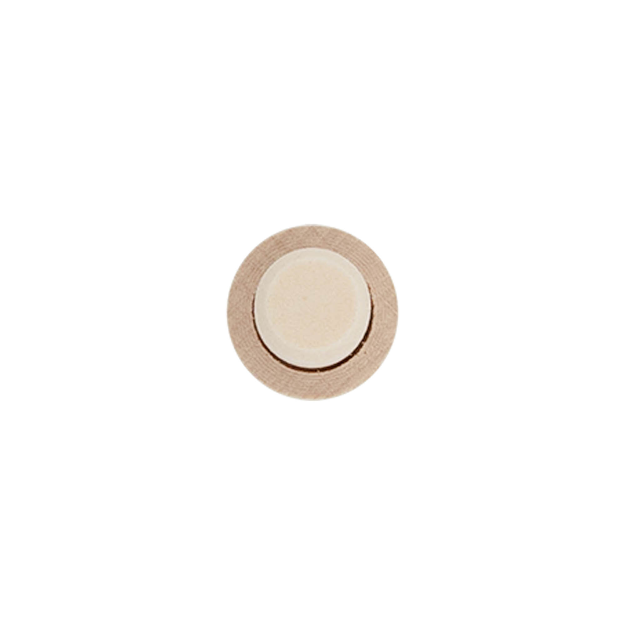 Tappo a manico 14 mm, legno/plastica, per bocca: sughero