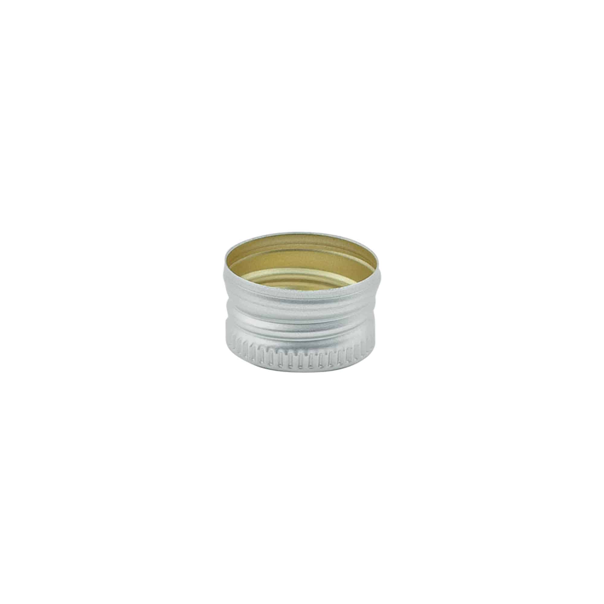 Chiusura a vite, metallo, argento, per bocca: PP 18