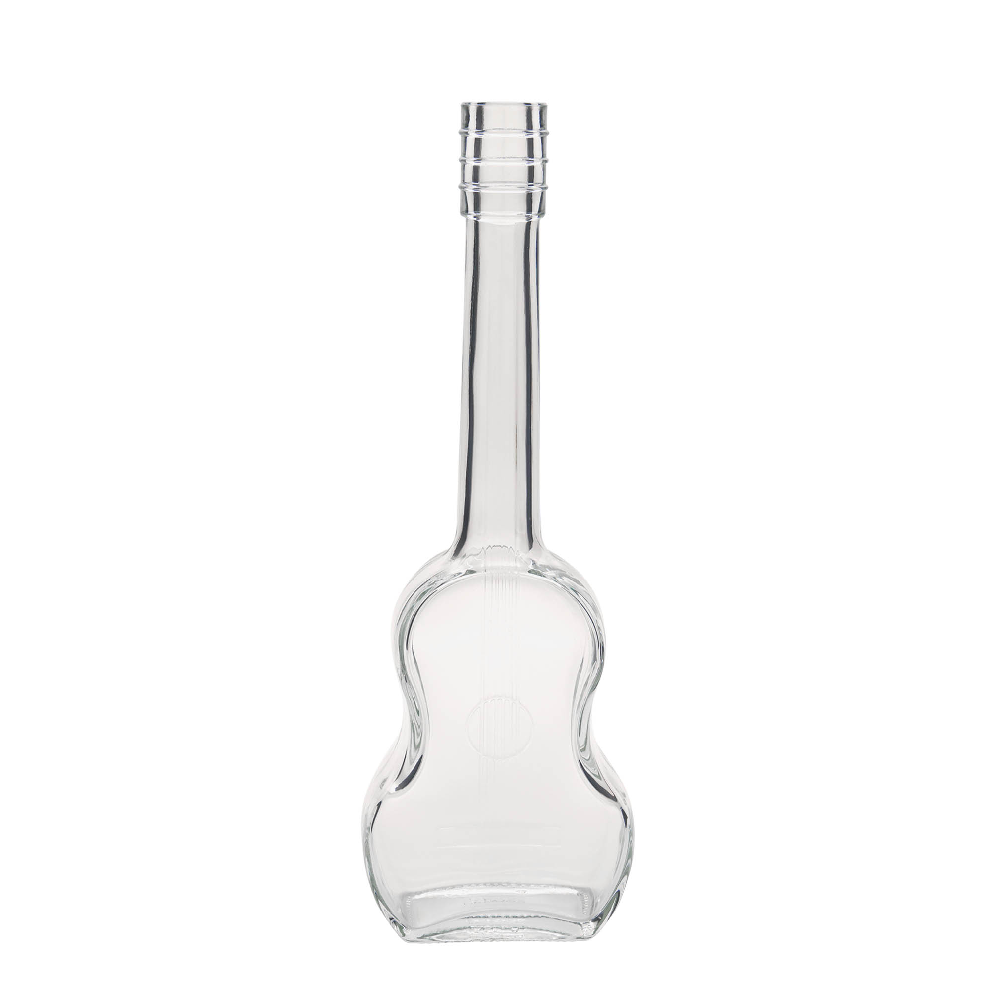 Bottiglia di vetro 500 ml 'Chitarra', bocca: sughero Bottiglia di vetro 500 ml 'Chitarra', bocca: sughero