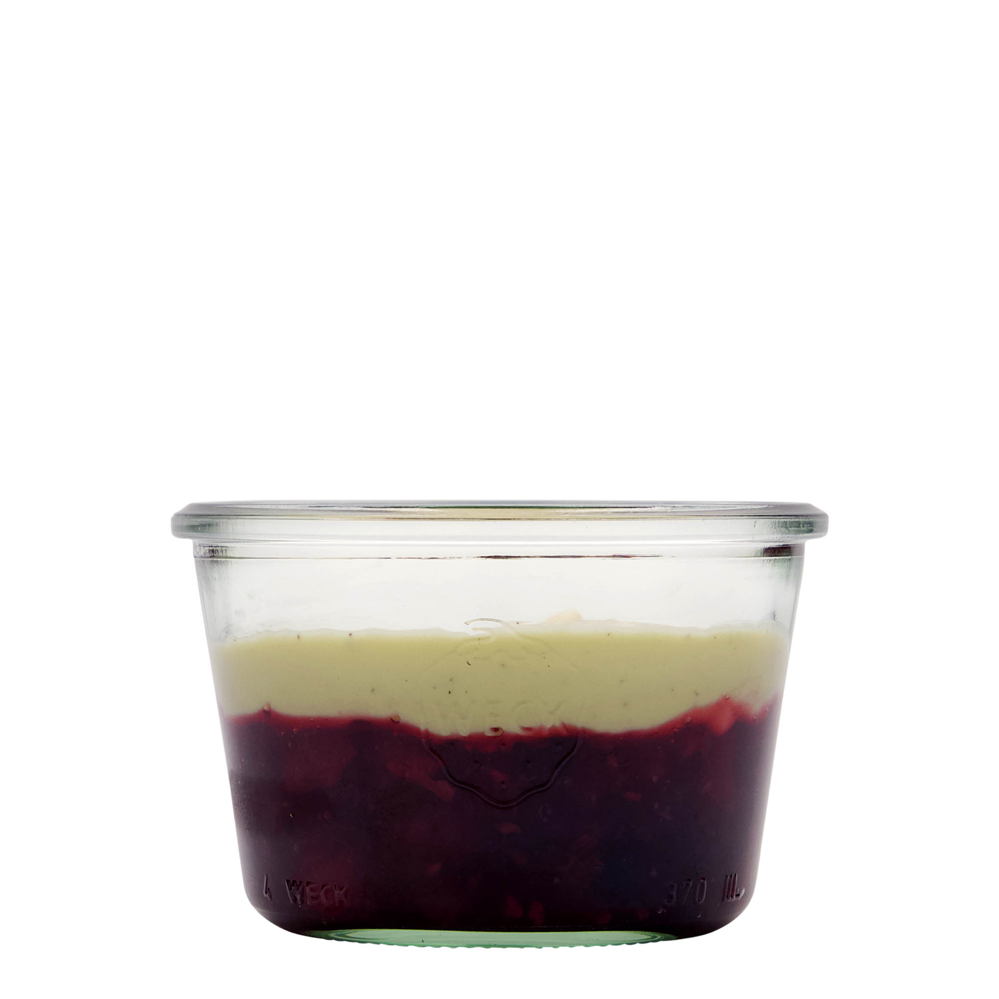 370 ml barattolo WECK a caduta, bocca: bordo rotondo 370 ml barattolo WECK a caduta, bocca: bordo rotondo