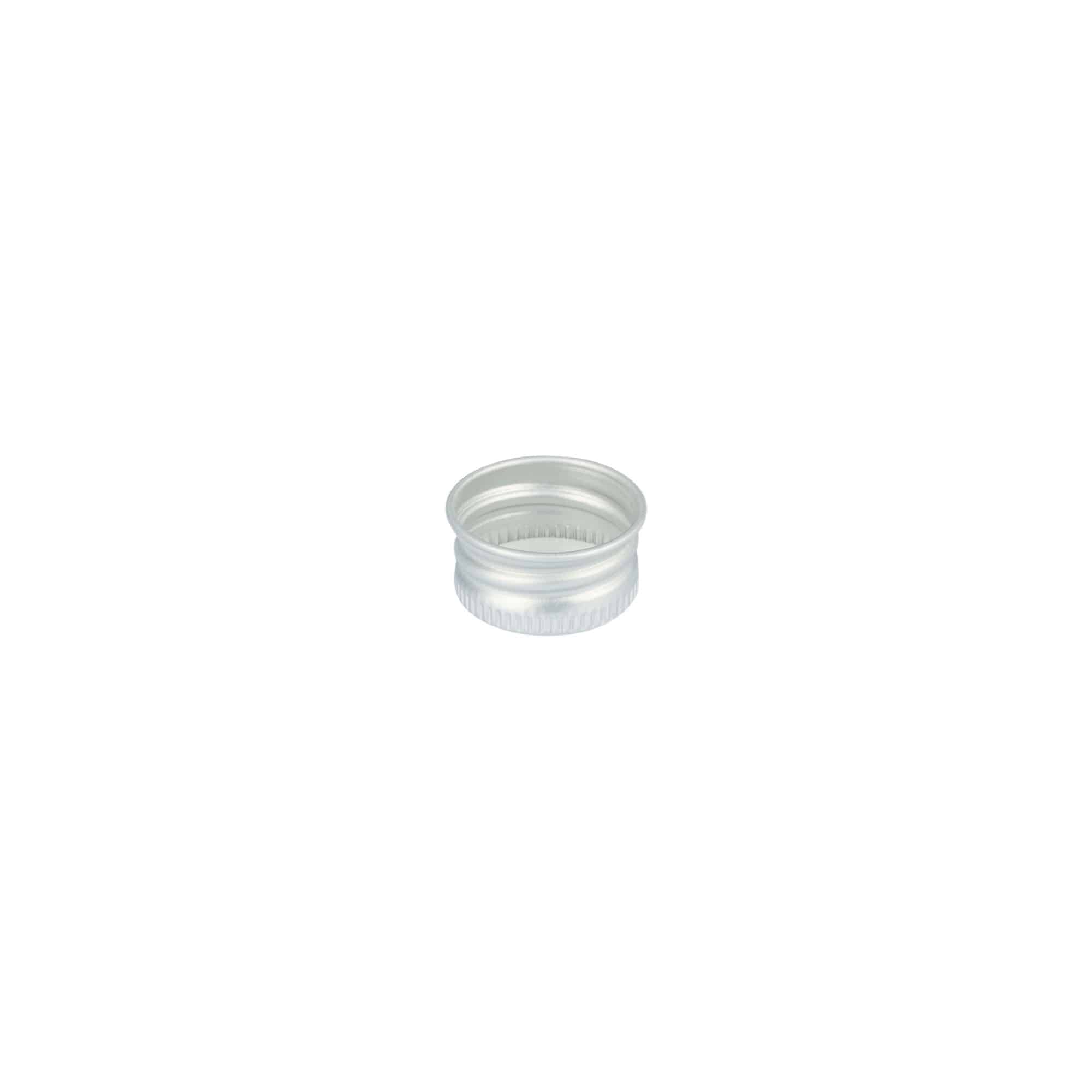 Tappo a vite, metallo, argento, per bocca: 20/410