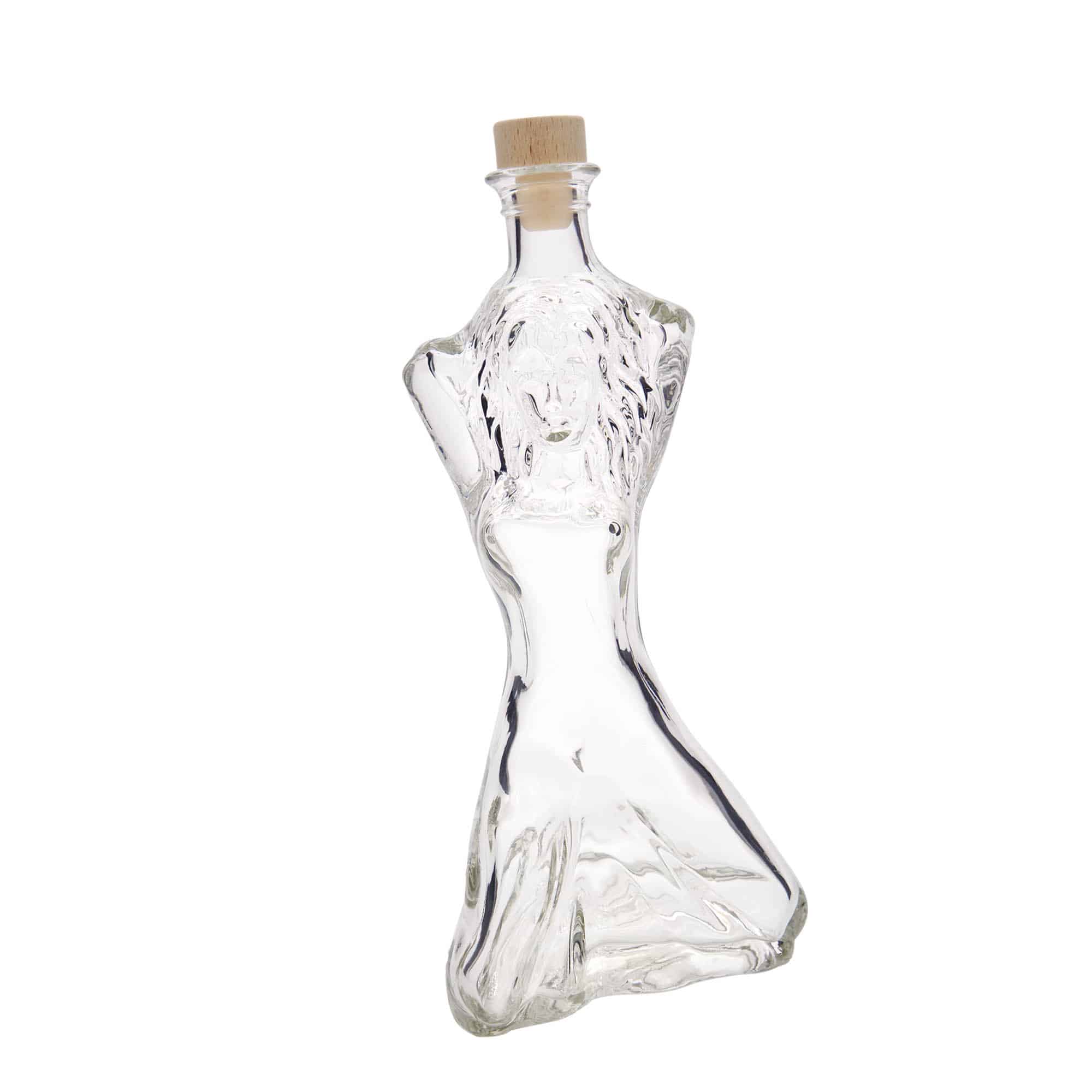 Bottiglia di vetro da 350 ml 'Lexy', bocca: sughero