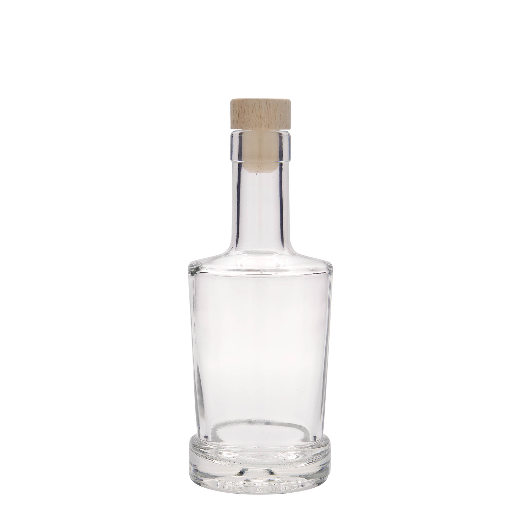 Bottiglia di vetro da 250 ml 'Deborah', bocca: sughero Bottiglia di vetro da 250 ml 'Deborah', bocca: sughero