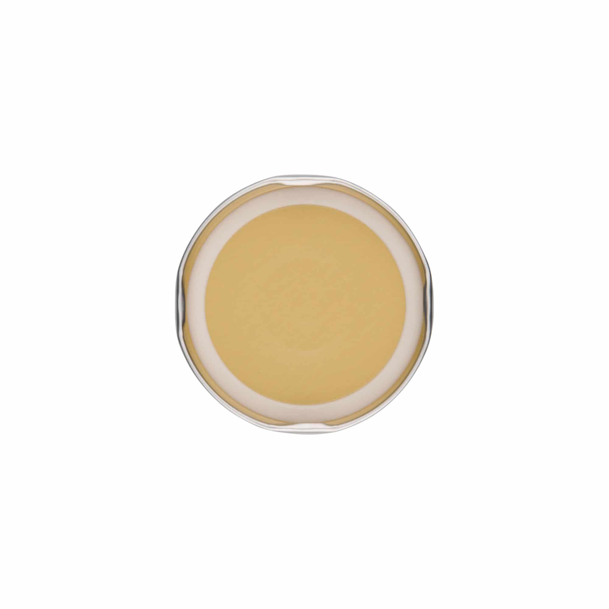 Tappo Twist-Off, banda stagnata, argento, per imboccatura: TO 66