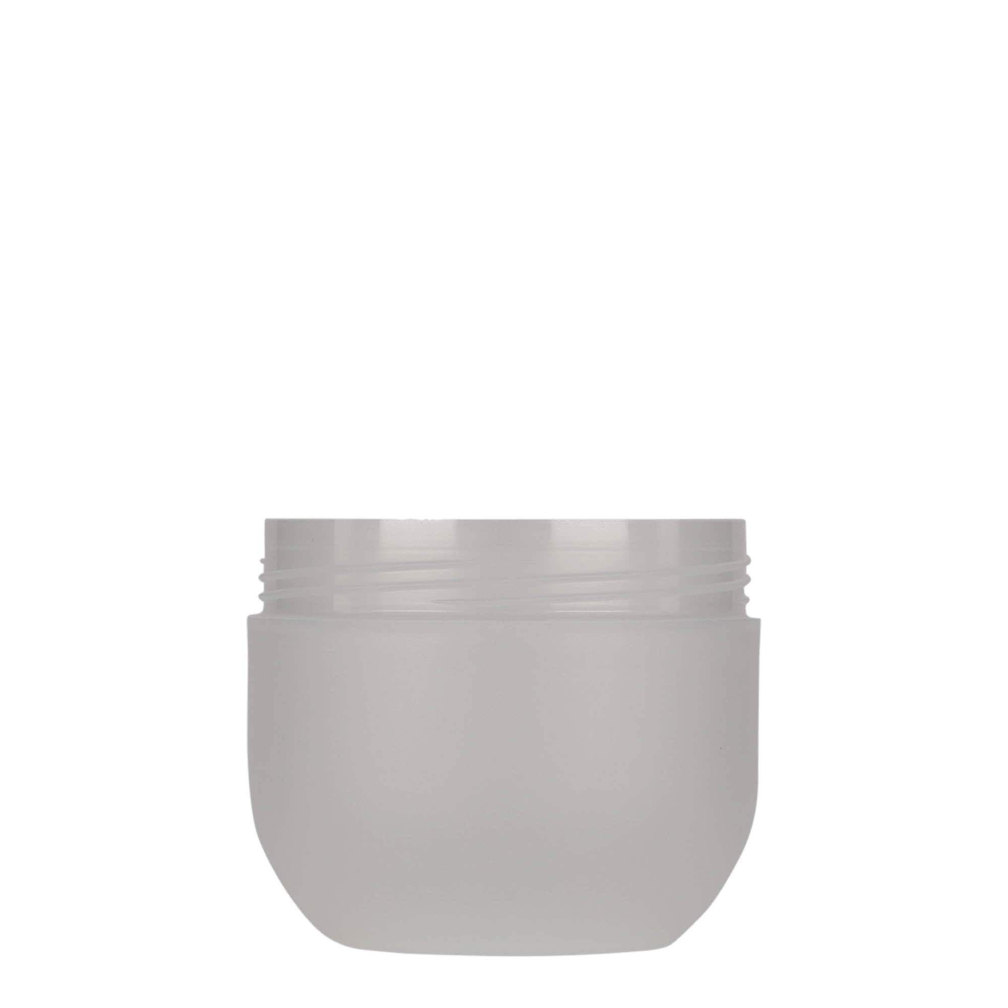 250 ml barattolo in plastica 'Magic', PP, naturale, bocca: chiusura a vite