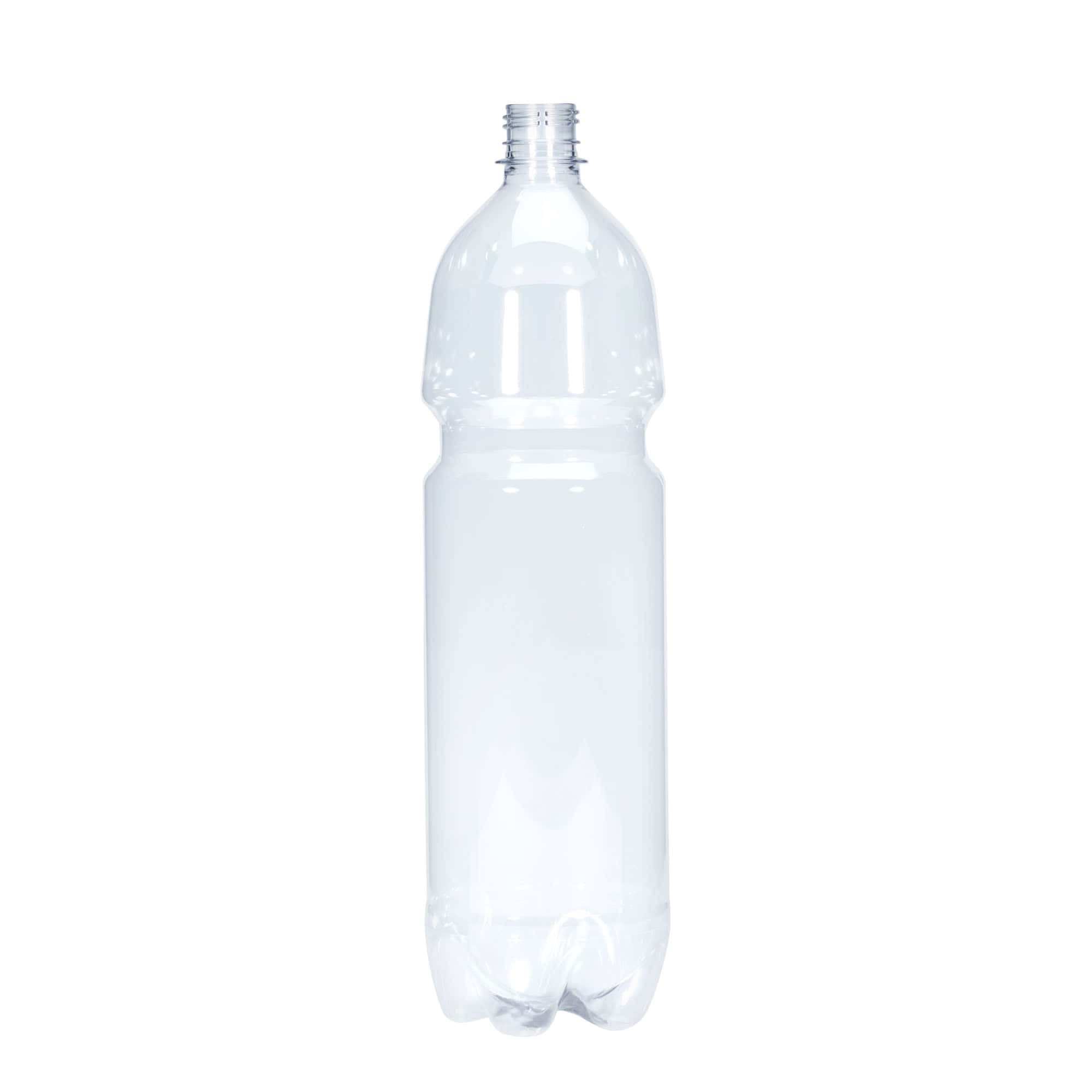 Bottiglia PET universale da 1.500 ml, plastica, bocca: PCO28