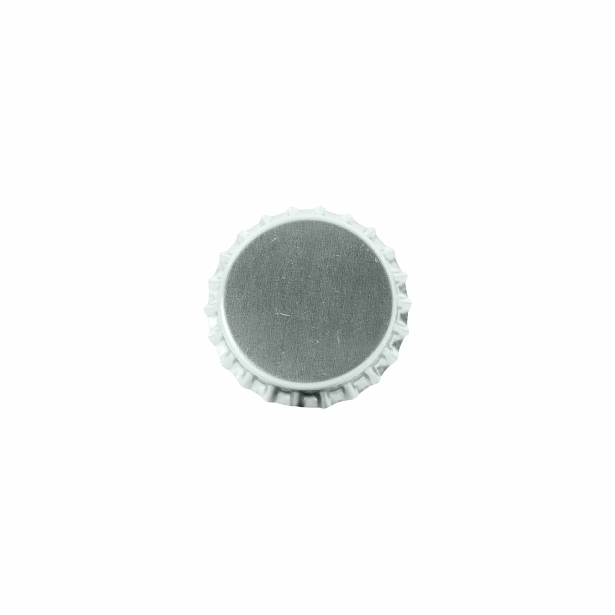 Capsule a corona 29 mm, metallo, argento