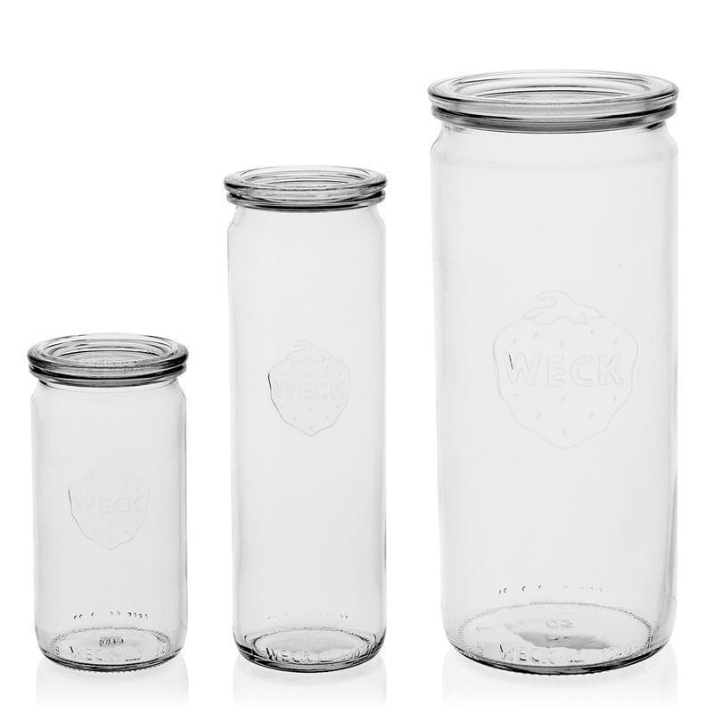 1.040 ml Vasetto WECK Cilindro, vetro, imboccatura: bordo rotondo