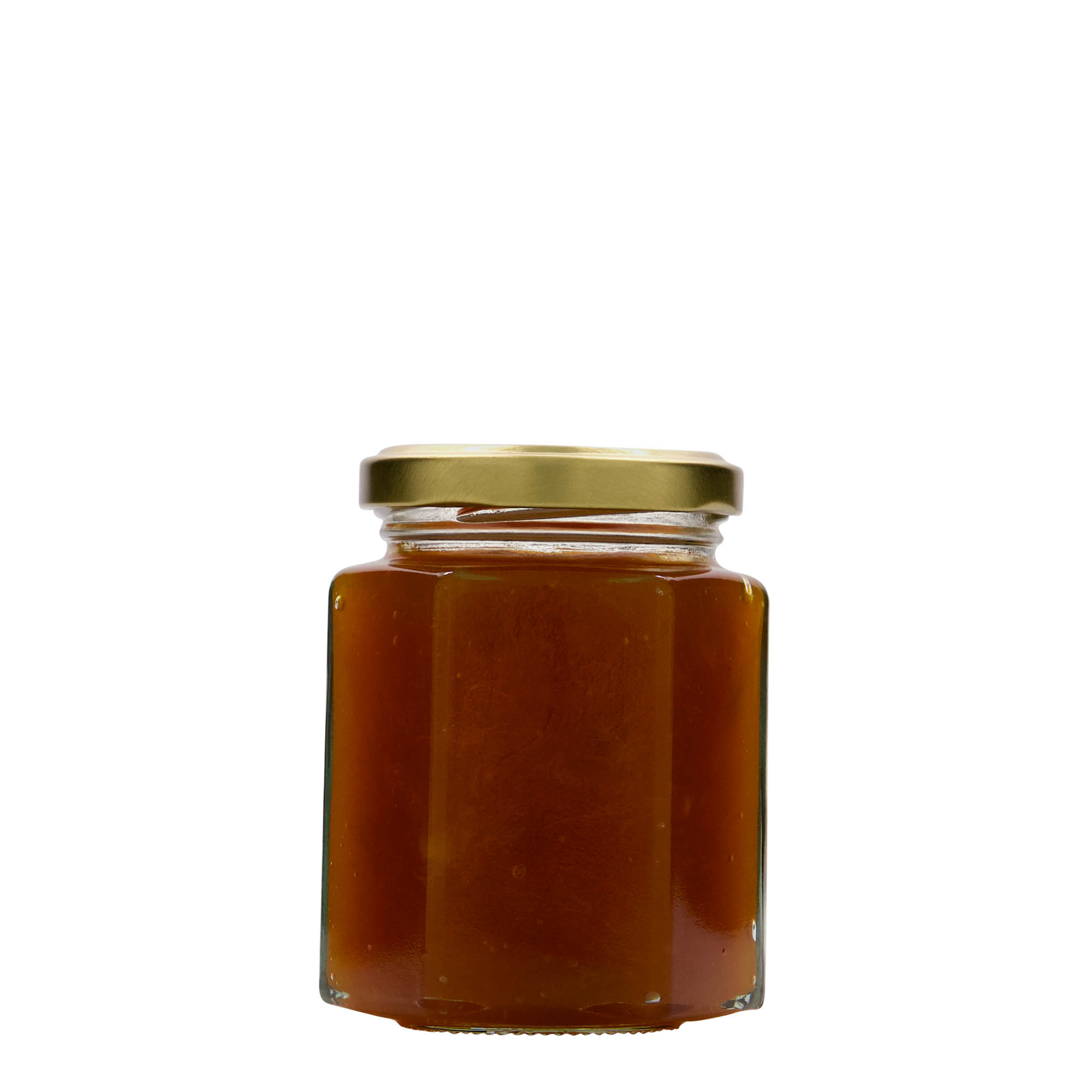 191 ml barattolo esagonale, bocca: Twist-Off (TO 58)