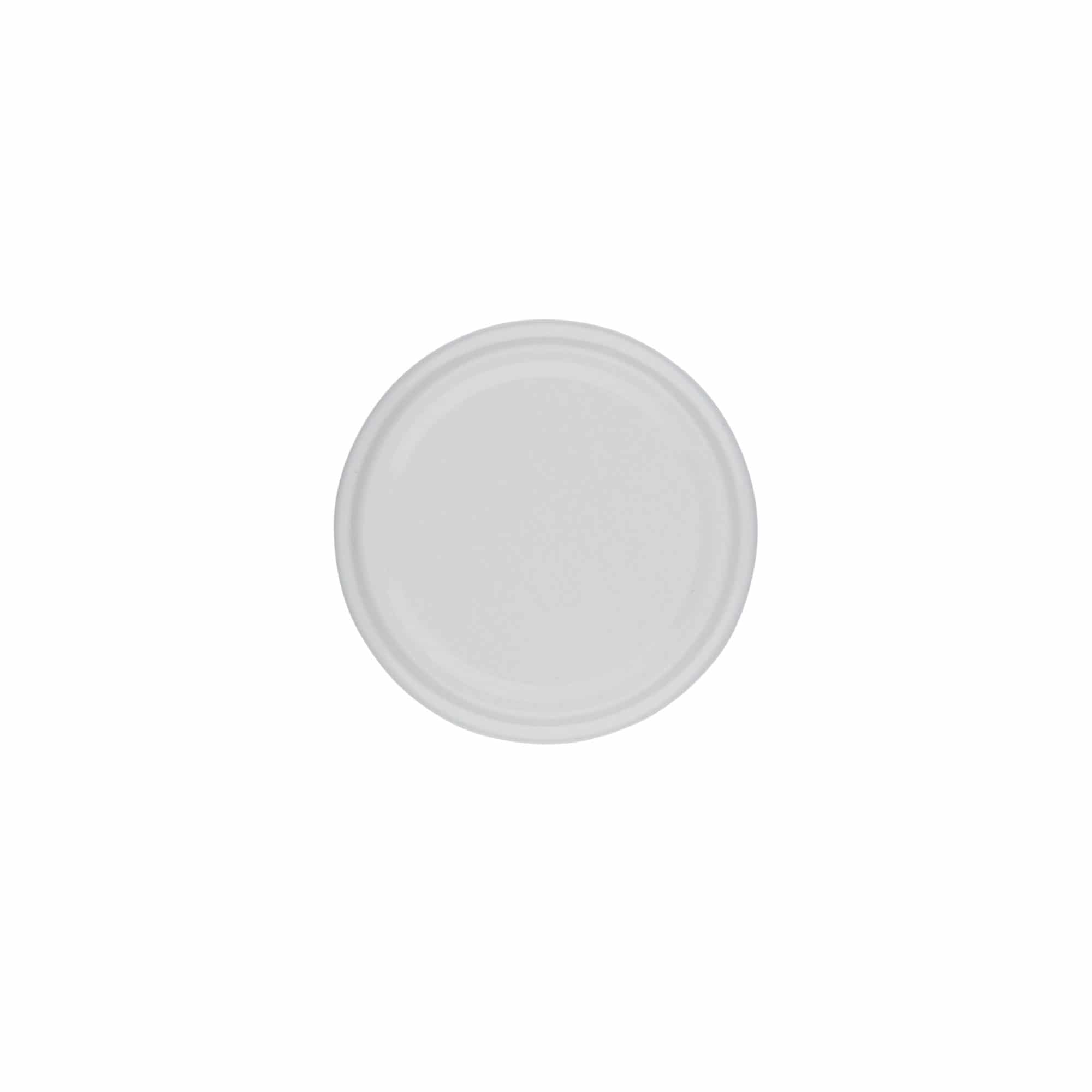 Tappo Twist-Off, banda stagnata, bianco, per imboccatura: TO 58