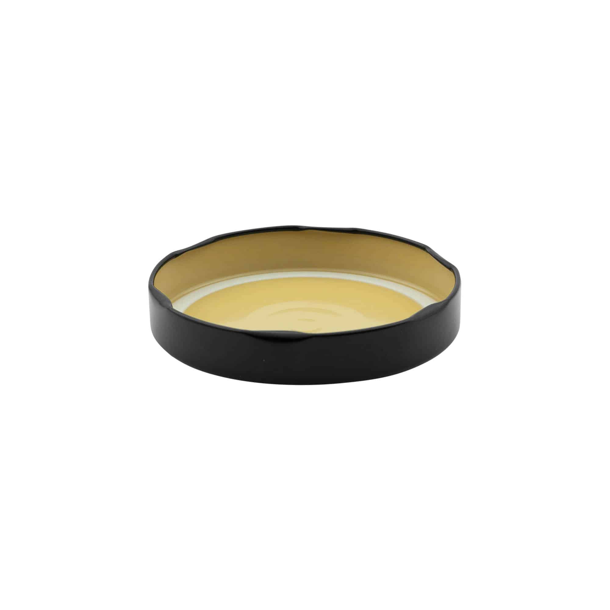 Tappo Twist-Off Deep, banda stagnata, nero, per imboccatura: Deep-TO 82