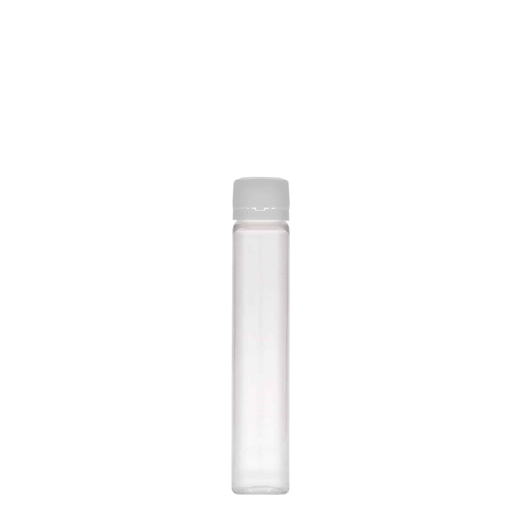 25 ml provetta in PET, plastica, bocca: chiusura a vite
