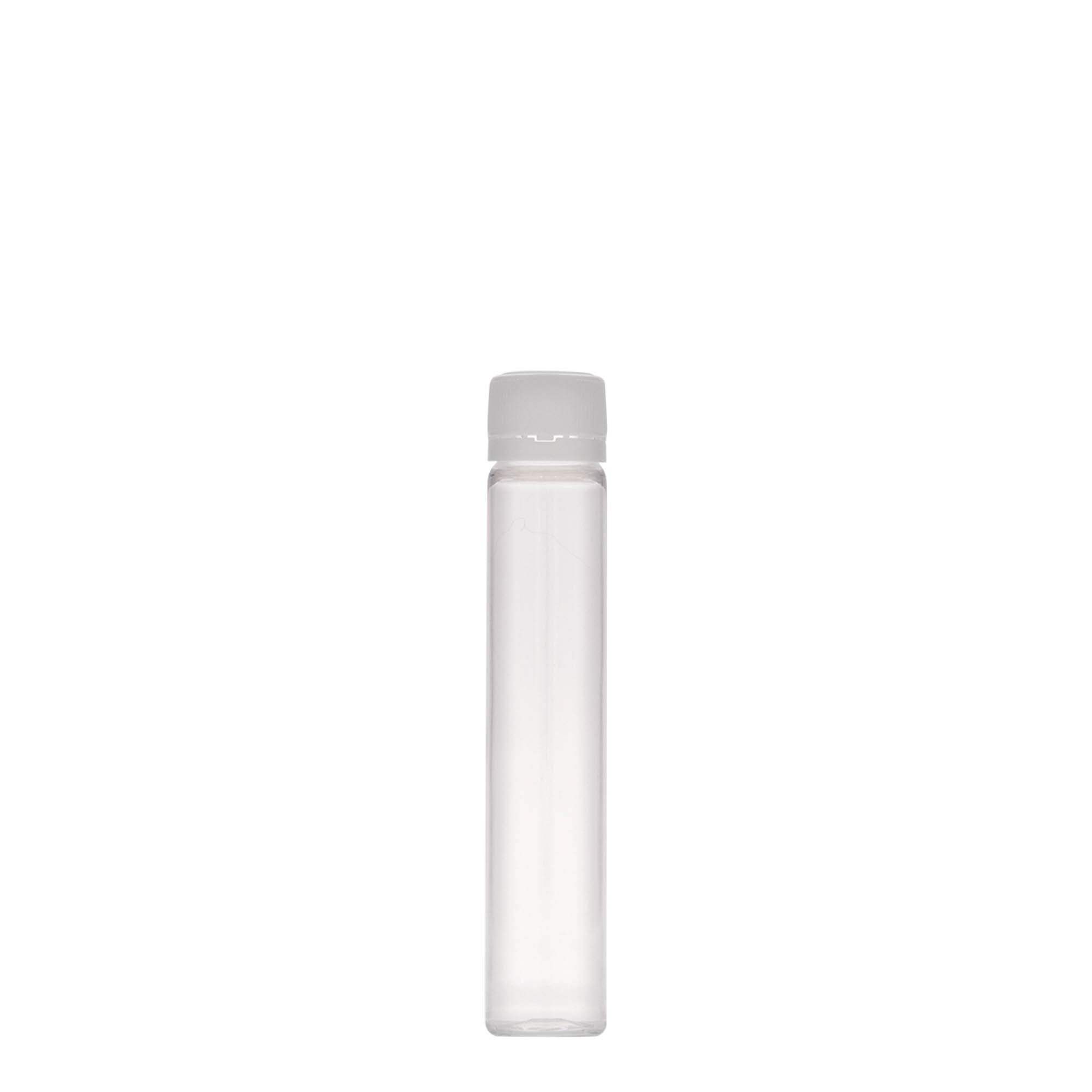25 ml provetta in PET, plastica, bocca: chiusura a vite