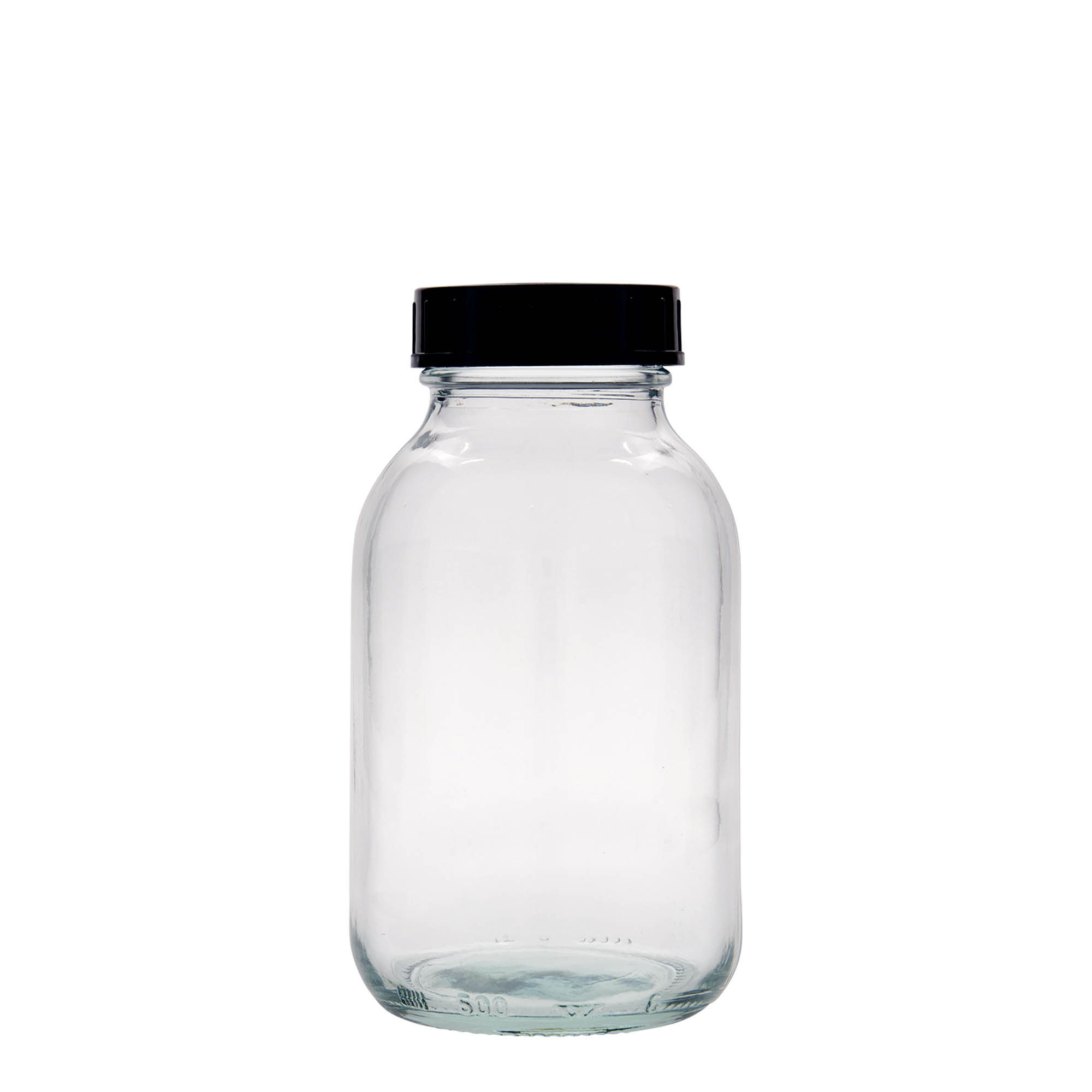 500 ml barattolo a bocca larga, bocca: DIN 55