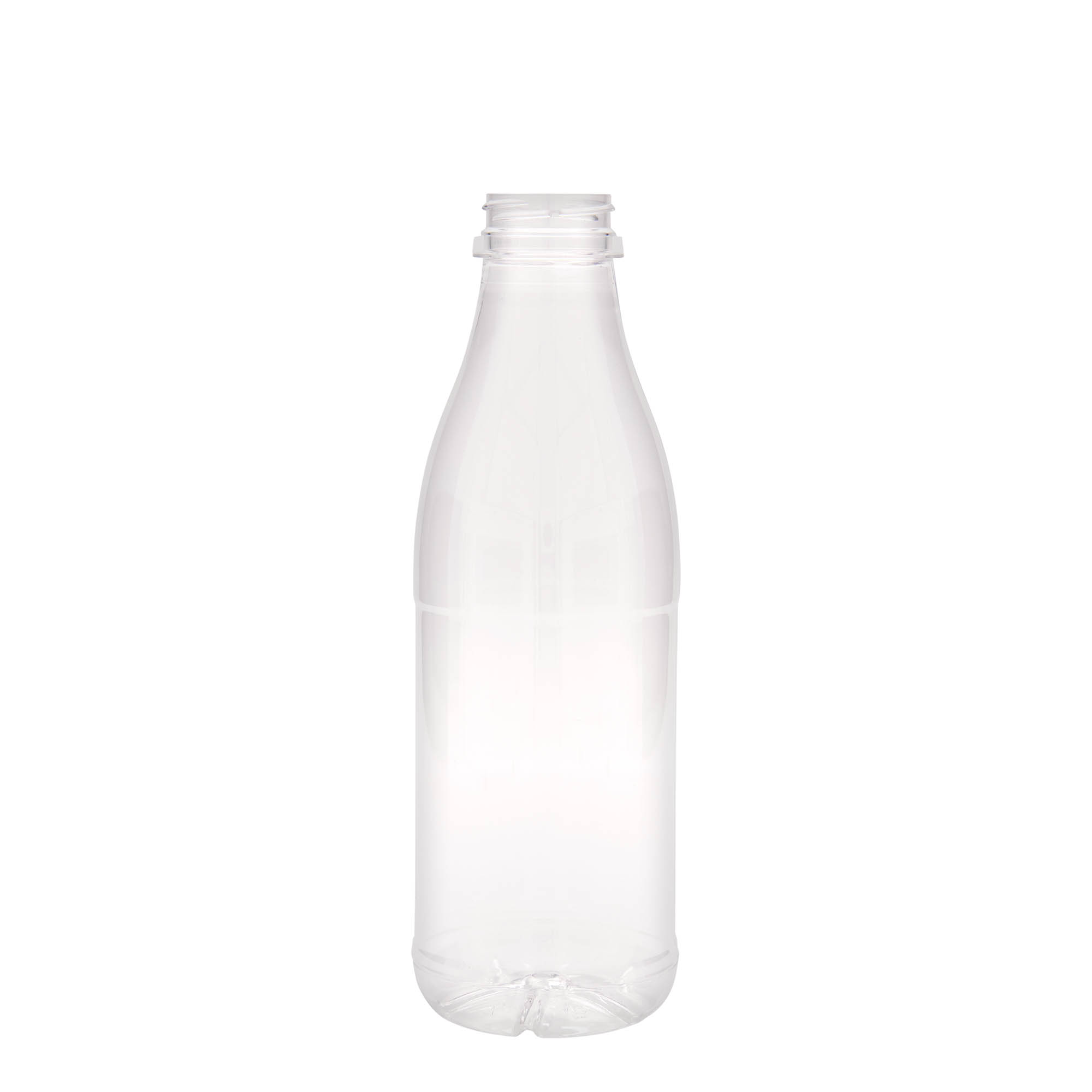 Bottiglia PET da 750 ml 'Milk and Juice', plastica, bocca: 38 mm
