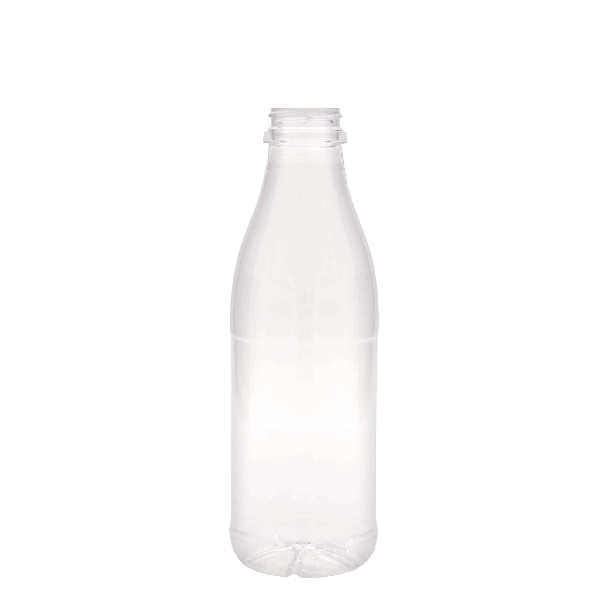 Bottiglia PET da 750 ml 'Milk and Juice', plastica, bocca: 38 mm