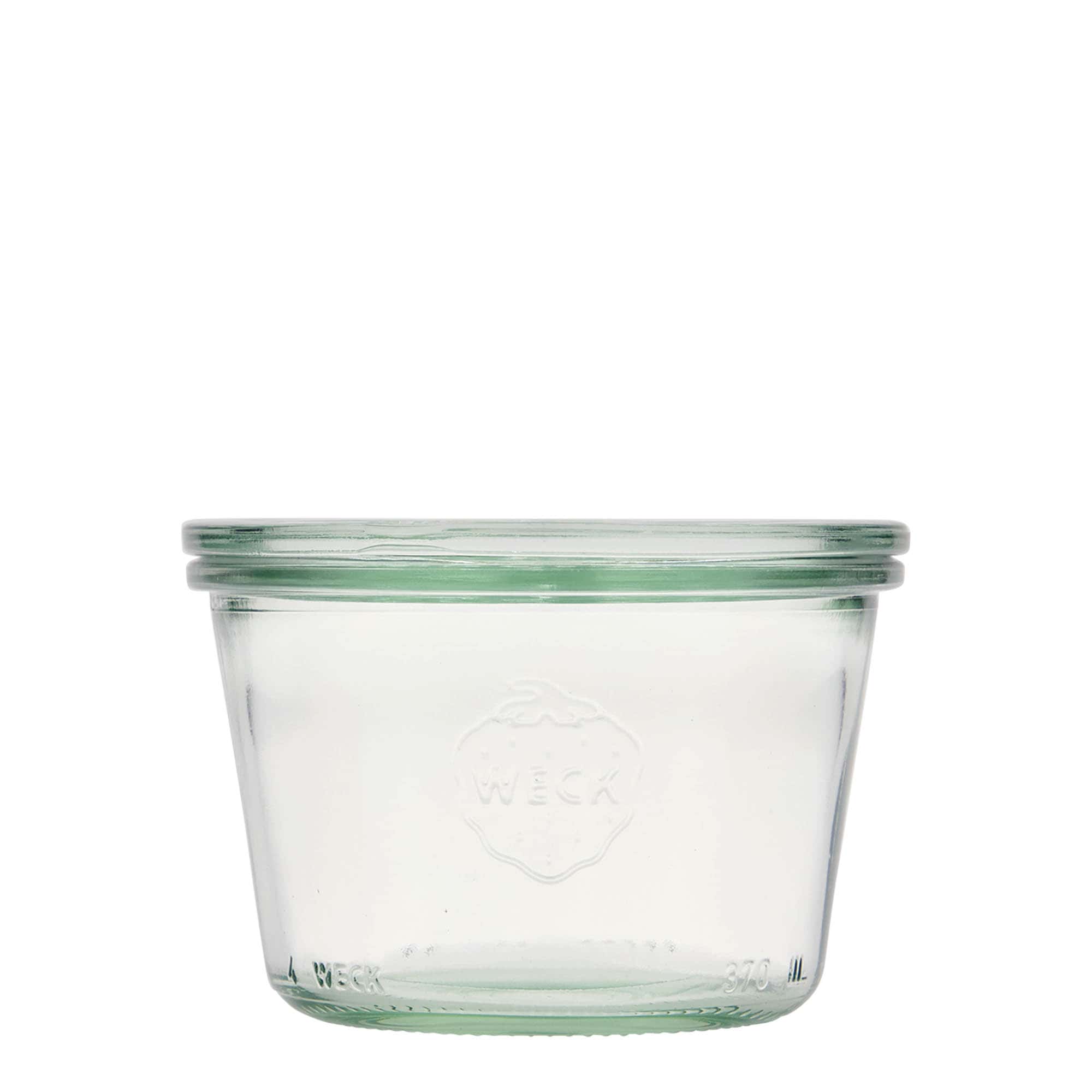 370 ml Vasetto WECK Dritto, vetro, imboccatura: bordo rotondo 370 ml Vasetto WECK Dritto, vetro, imboccatura: bordo rotondo