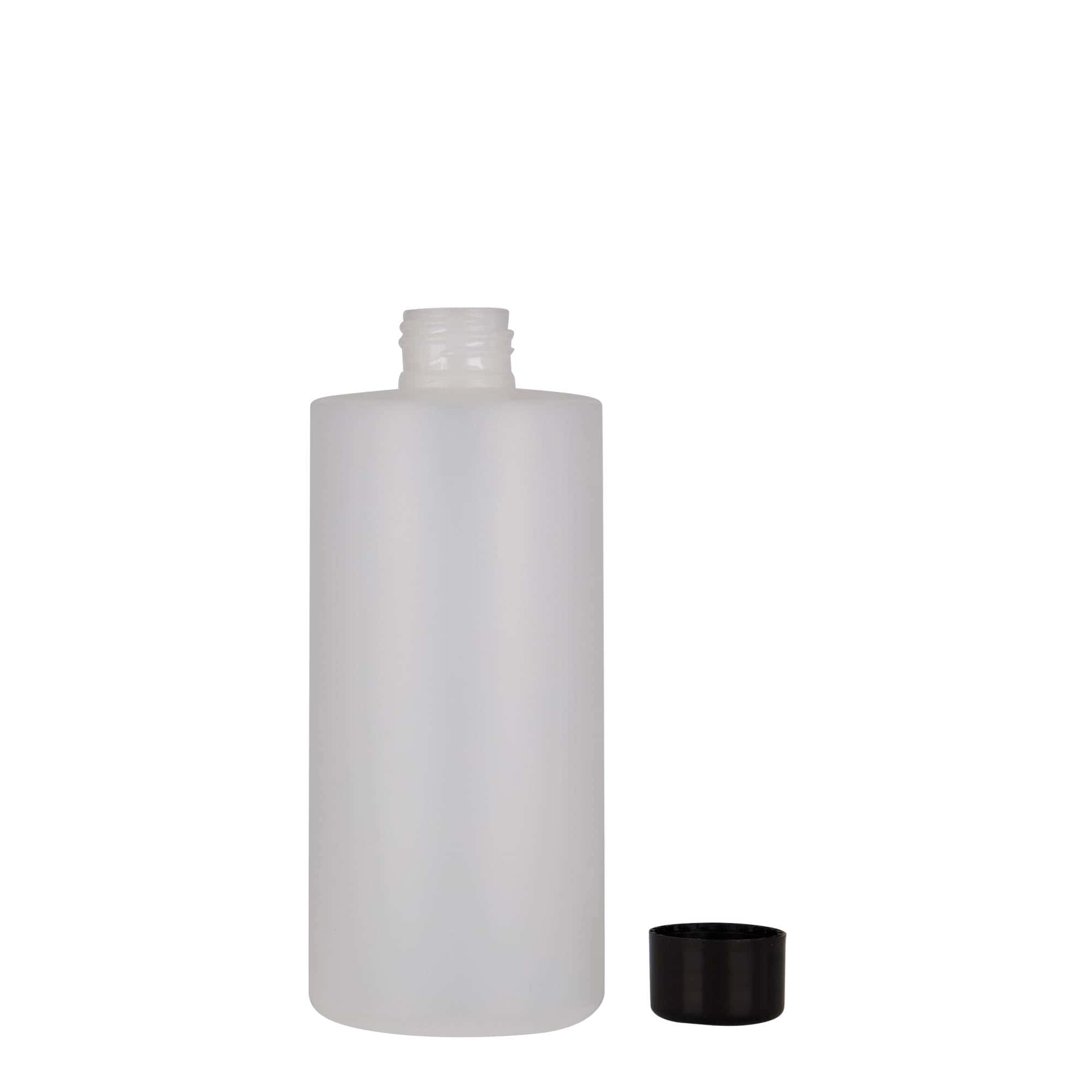 300 ml Flacone in plastica 'Pipe', HDPE, bianco, imboccatura: GPI 24/410