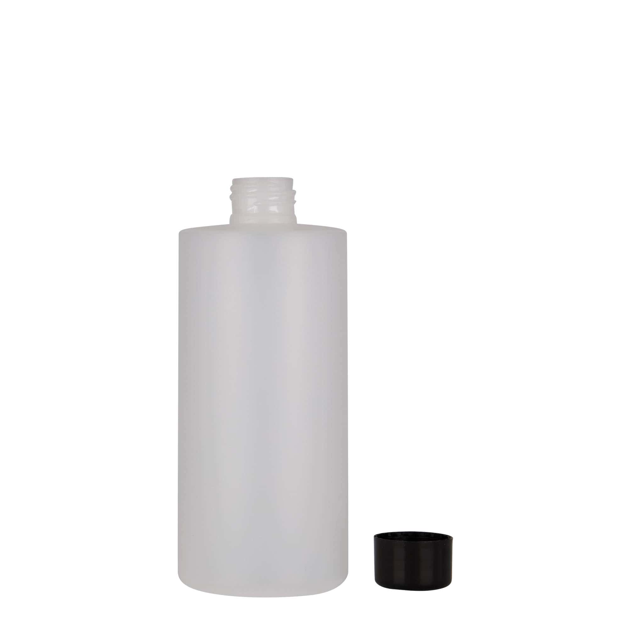 300 ml Flacone in plastica 'Pipe', HDPE, bianco, imboccatura: 24/410
