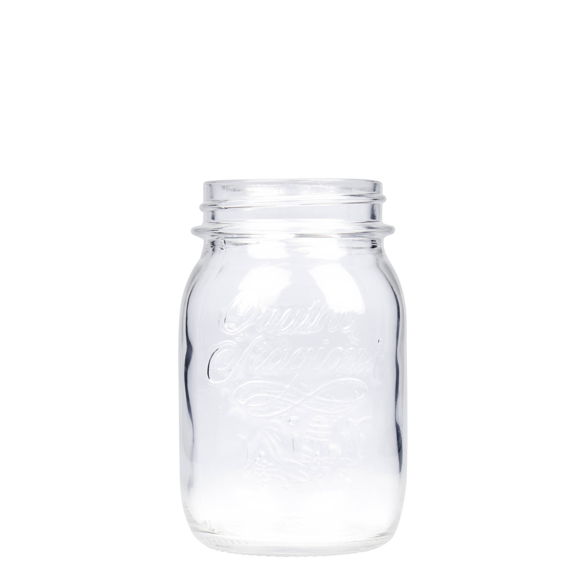 Vetro da 500 ml 'Quattro Stagioni', bocca: chiusura a vite Vetro da 500 ml 'Quattro Stagioni', bocca: chiusura a vite