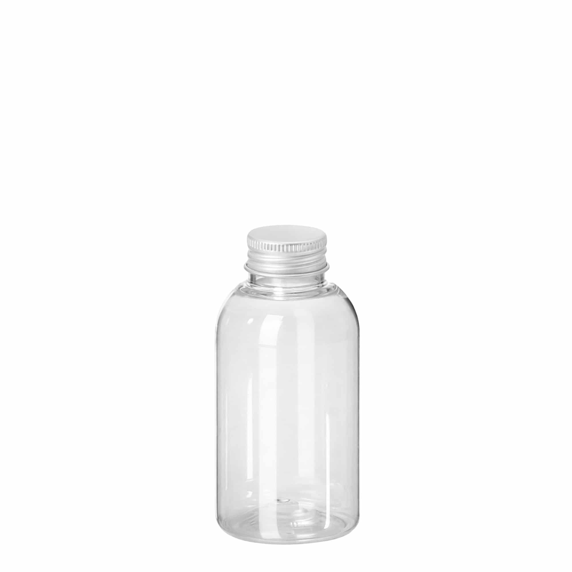 Bottiglia PET da 100 ml 'Boston', plastica, bocca: 24/410