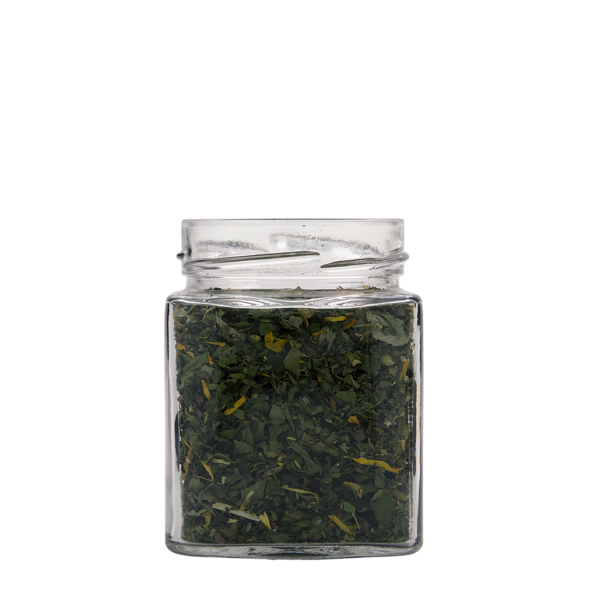 314 ml barattolo quadrato 'Ikarus', bocca: Deep-Twist-Off (DTO 70)