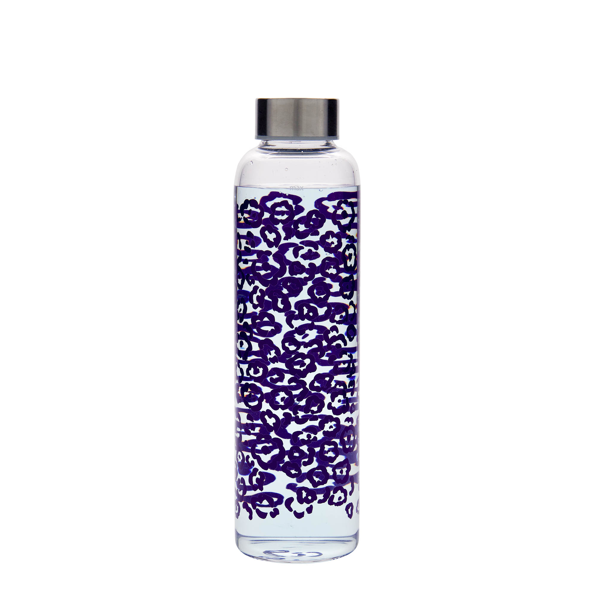 Borraccia da 500 ml 'Perseus - Fiori Viola', Bocca: Chiusura a vite