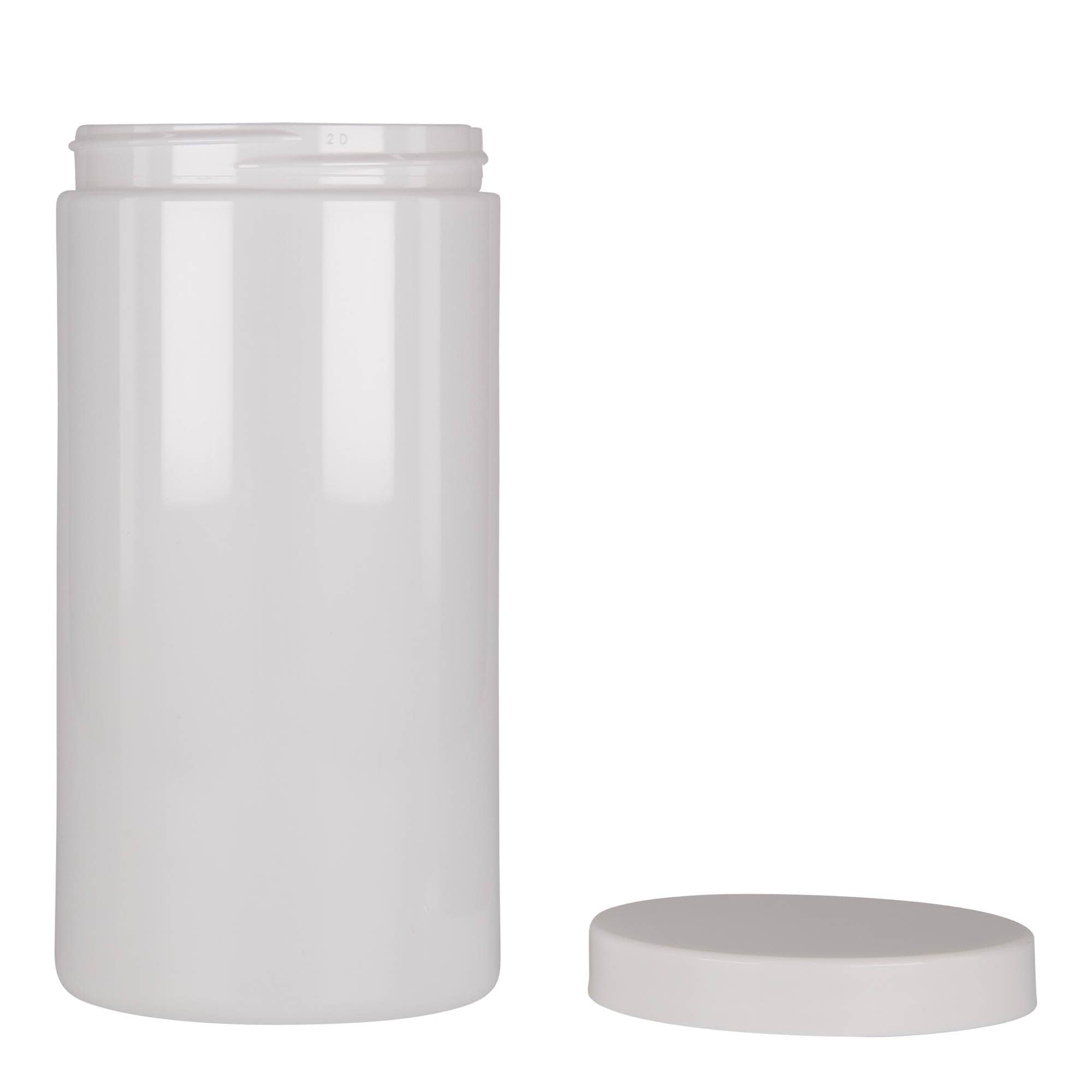 500 ml barattolo PET 'Isabella', bianco, bocca: 70/400