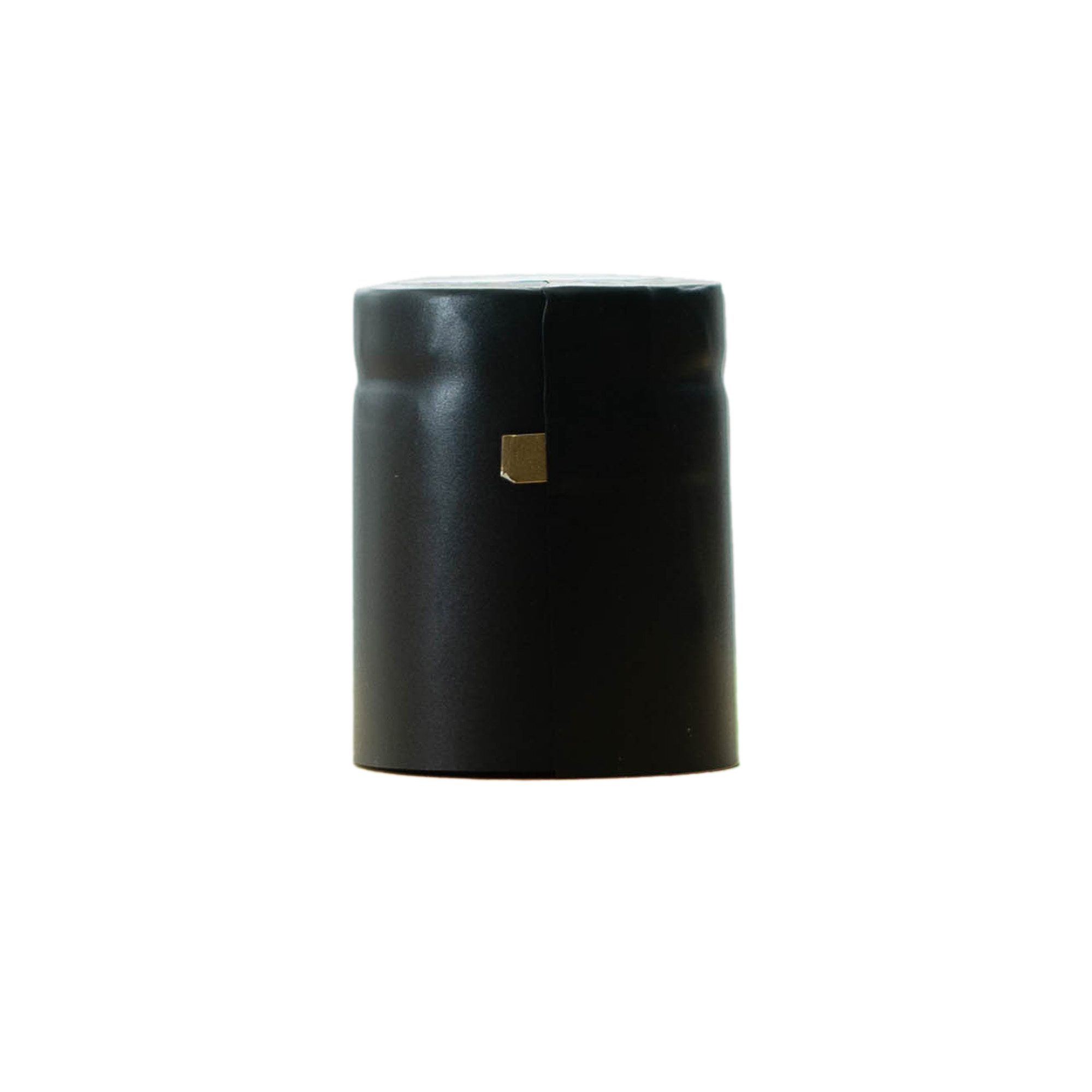 Capsula termoretraibile 32x41, plastica PVC, nero Capsula termoretraibile 32x41, plastica PVC, nero