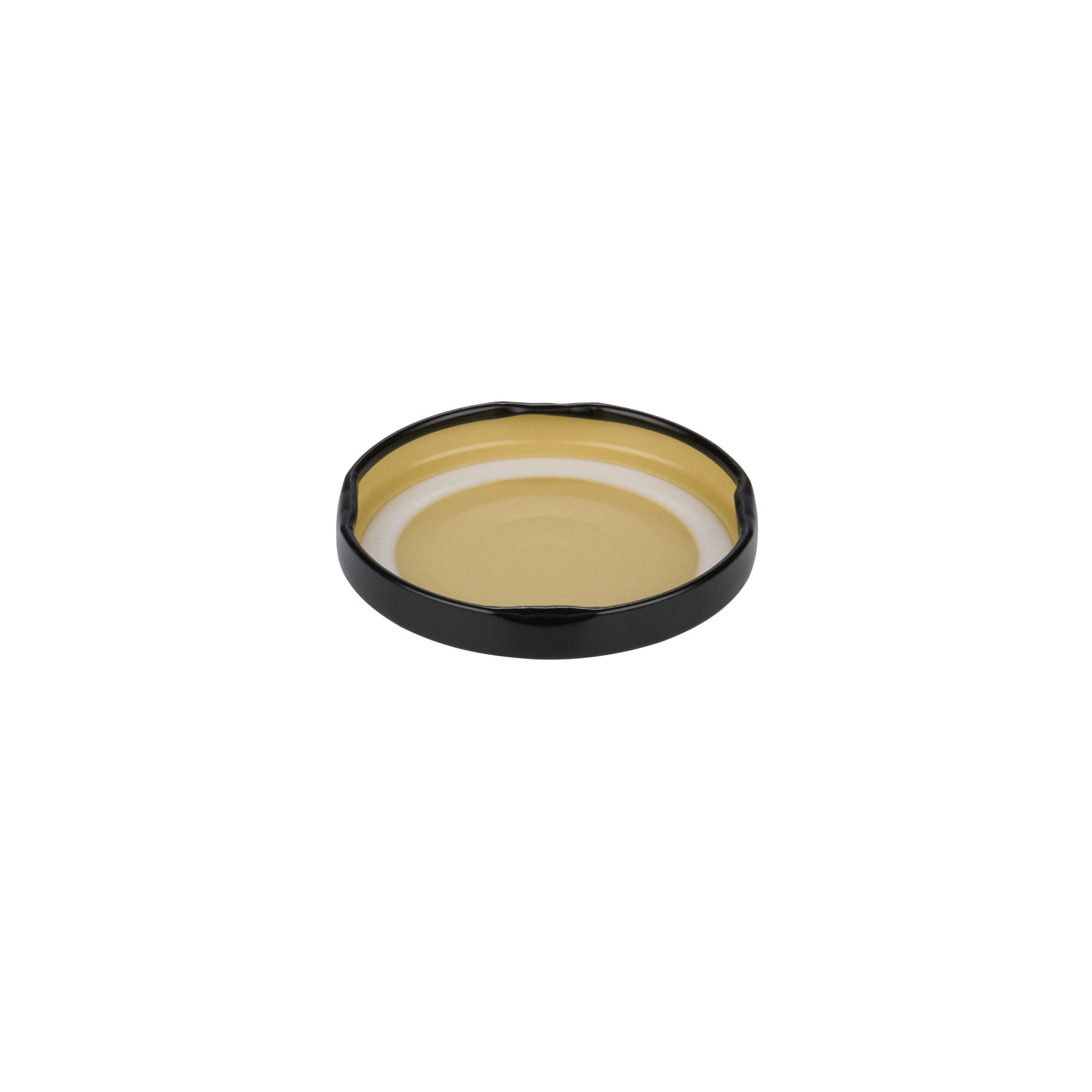 Tappo Twist-Off, lamina bianca, nero, per bocca: TO 58