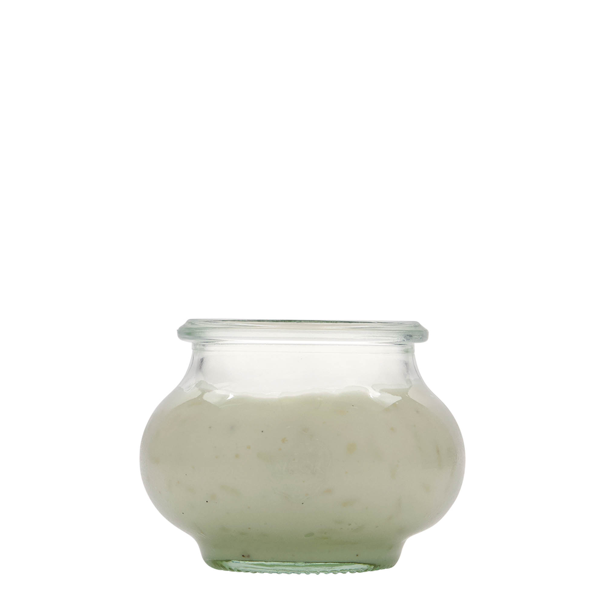 220 ml Vasetto WECK Deko, vetro, imboccatura: bordo rotondo