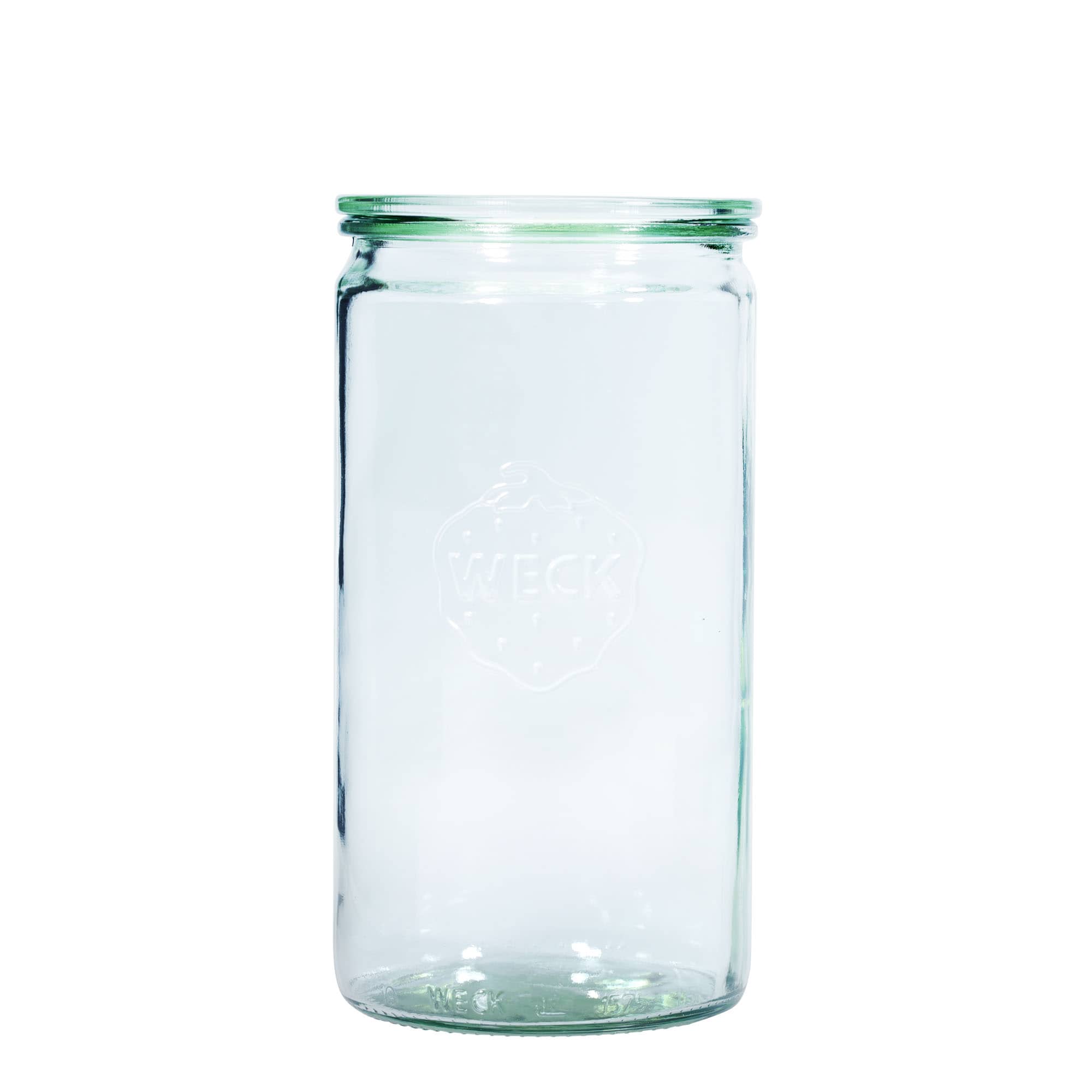 1.575 ml Vasetto WECK Cilindro, vetro, imboccatura: bordo rotondo