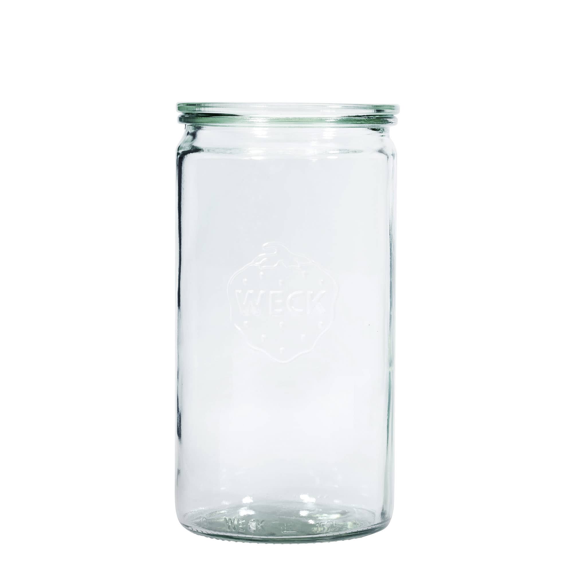 1.575 ml Vasetto WECK Cilindro, vetro, imboccatura: bordo rotondo