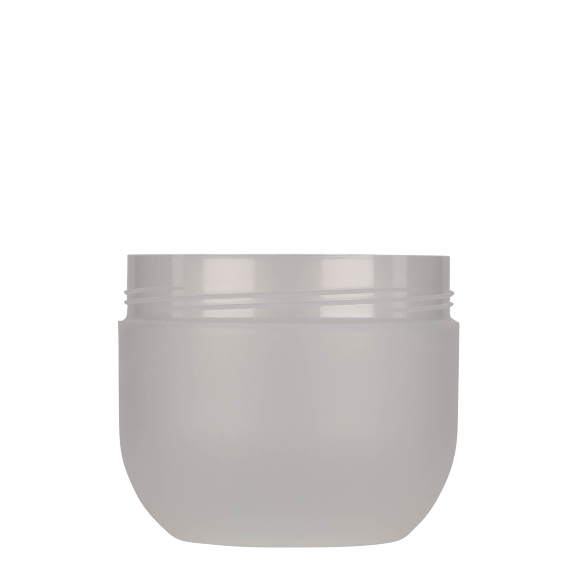 500 ml barattolo in plastica 'Magic', PP, naturale, apertura: chiusura a vite