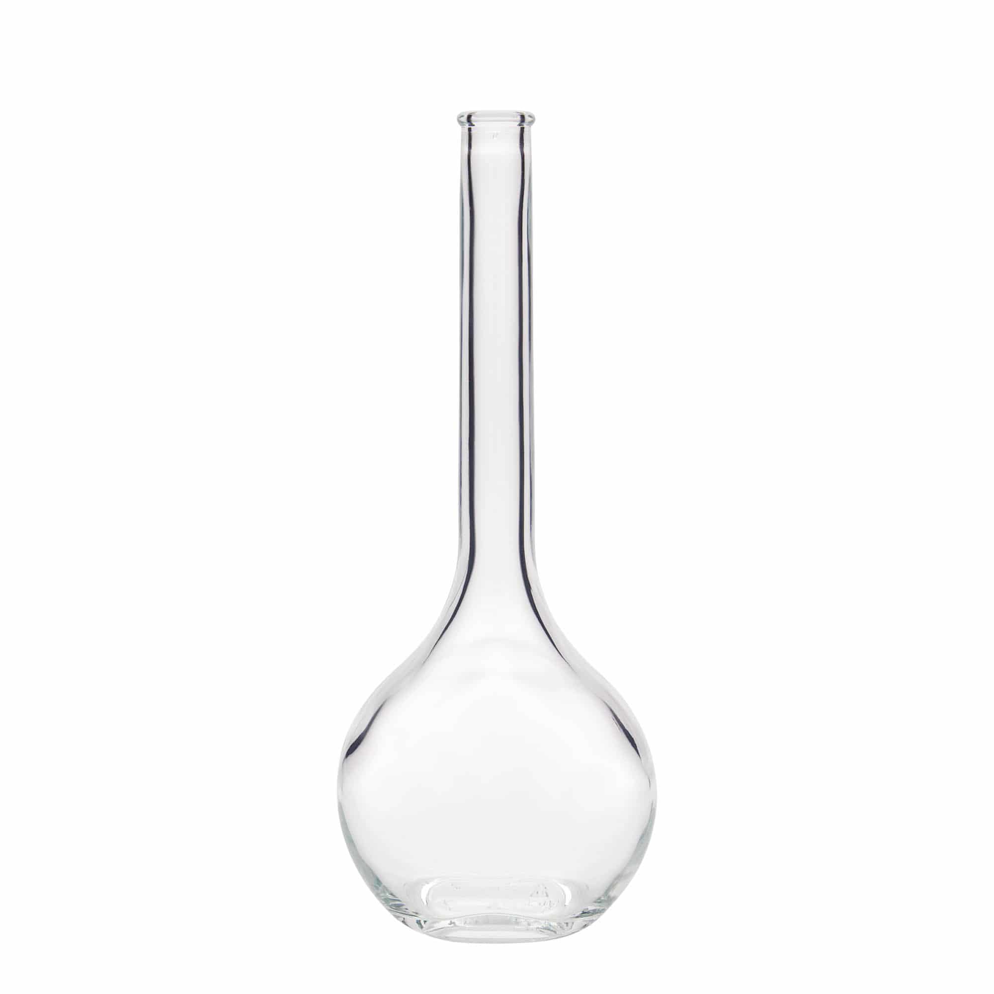 500 ml Bottiglia di vetro 'Contessa' ovale, imboccatura: fascetta 500 ml Bottiglia di vetro 'Contessa' ovale, imboccatura: fascetta