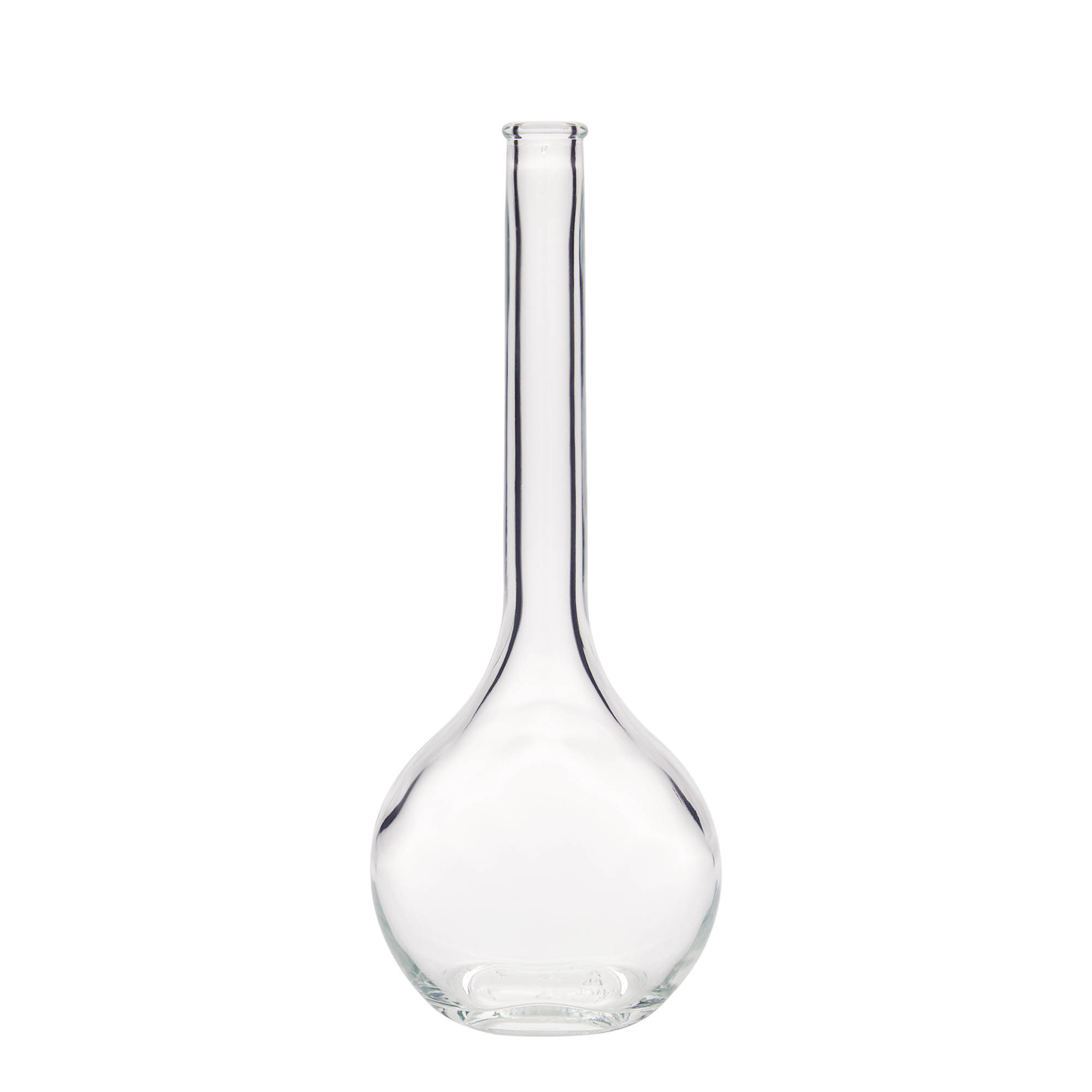 Bottiglia di vetro da 500 ml 'Contessa', ovale, bocca: sughero Bottiglia di vetro da 500 ml 'Contessa', ovale, bocca: sughero