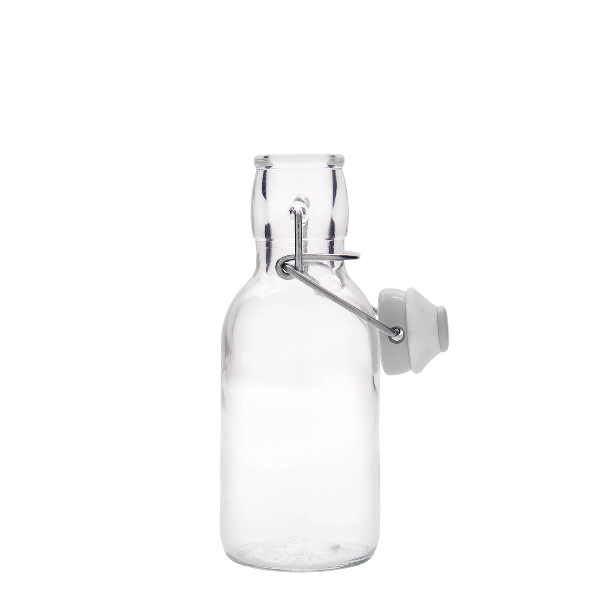 Bottiglia di vetro da 250 ml 'Emilia', bocca: chiusura a leva Bottiglia di vetro da 250 ml 'Emilia', bocca: chiusura a leva